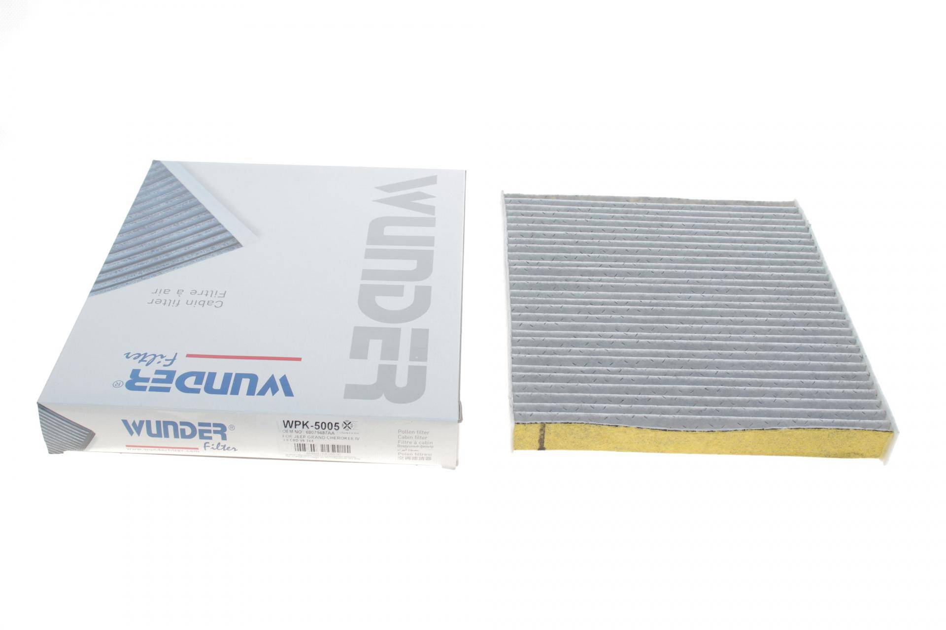 Фільтр салону Jeep Grand Cherokee 11- (вугільний)