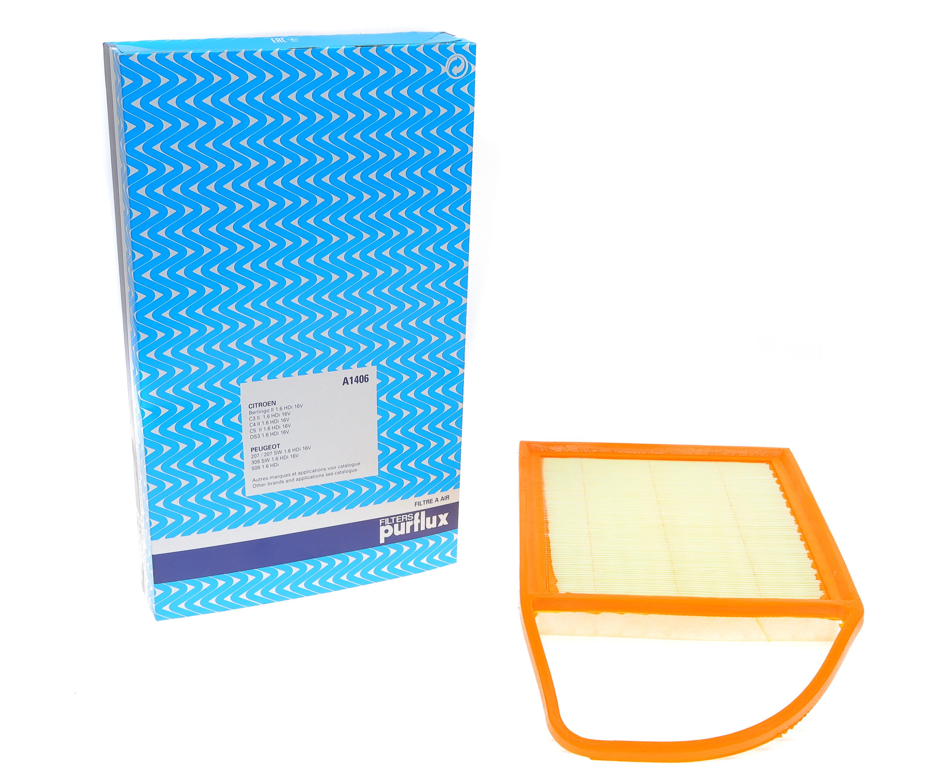 Фільтр повітряний Citroen Berlingo 1.4-1.6HDI 03/10-