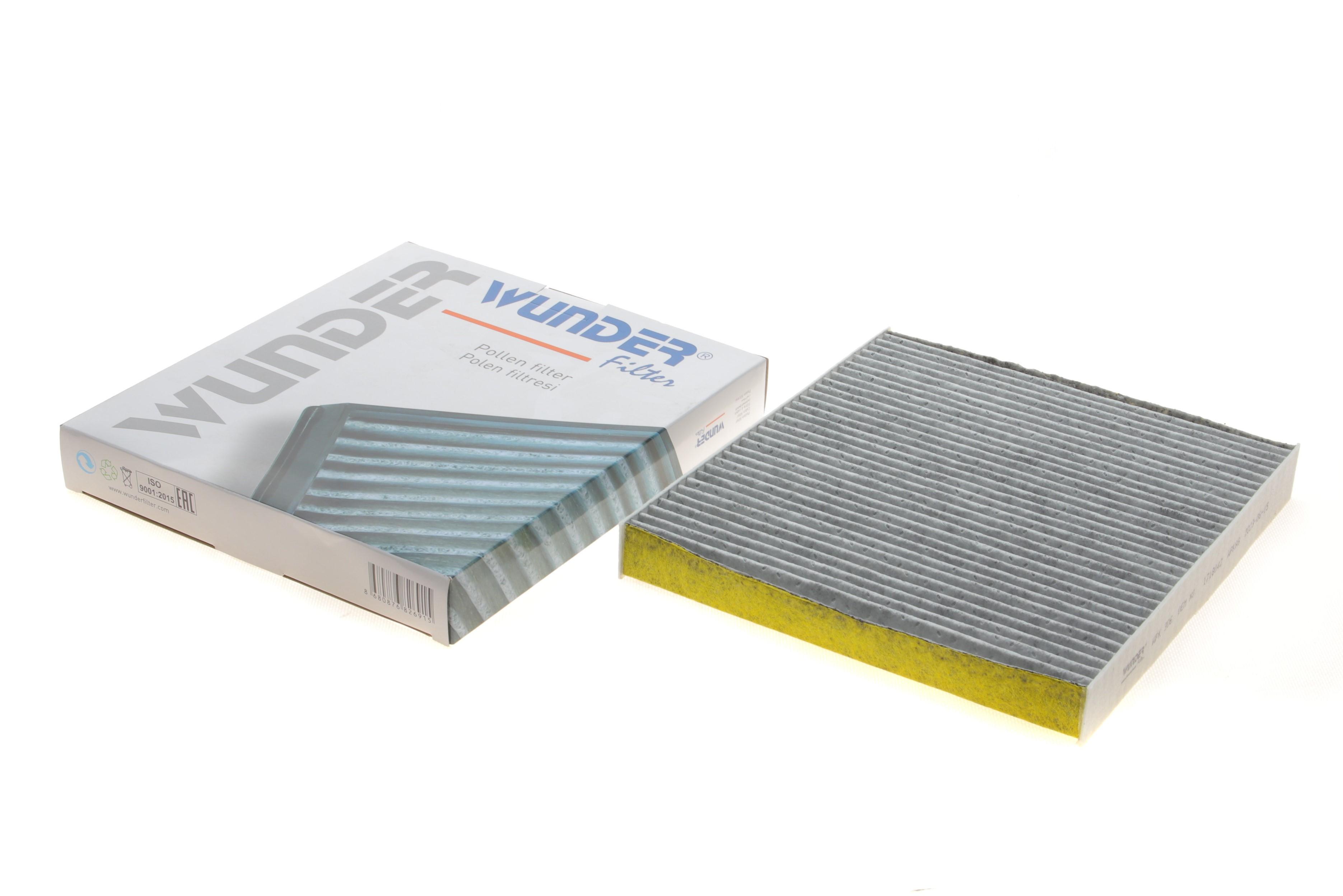 Фільтр салону Opel Astra F/G/H 96- (BEHR) (вугільний)