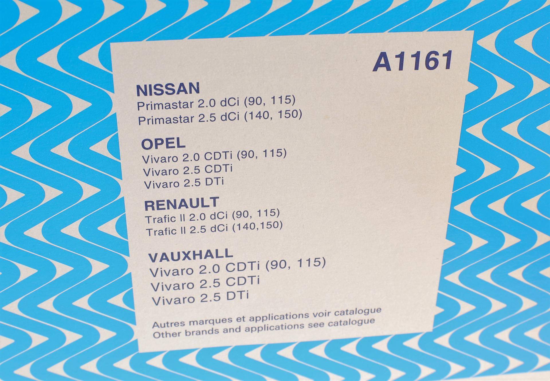 Фільтр повітряний Renault Trafic/Opel Vivaro 2.0/2.5dCi 02-