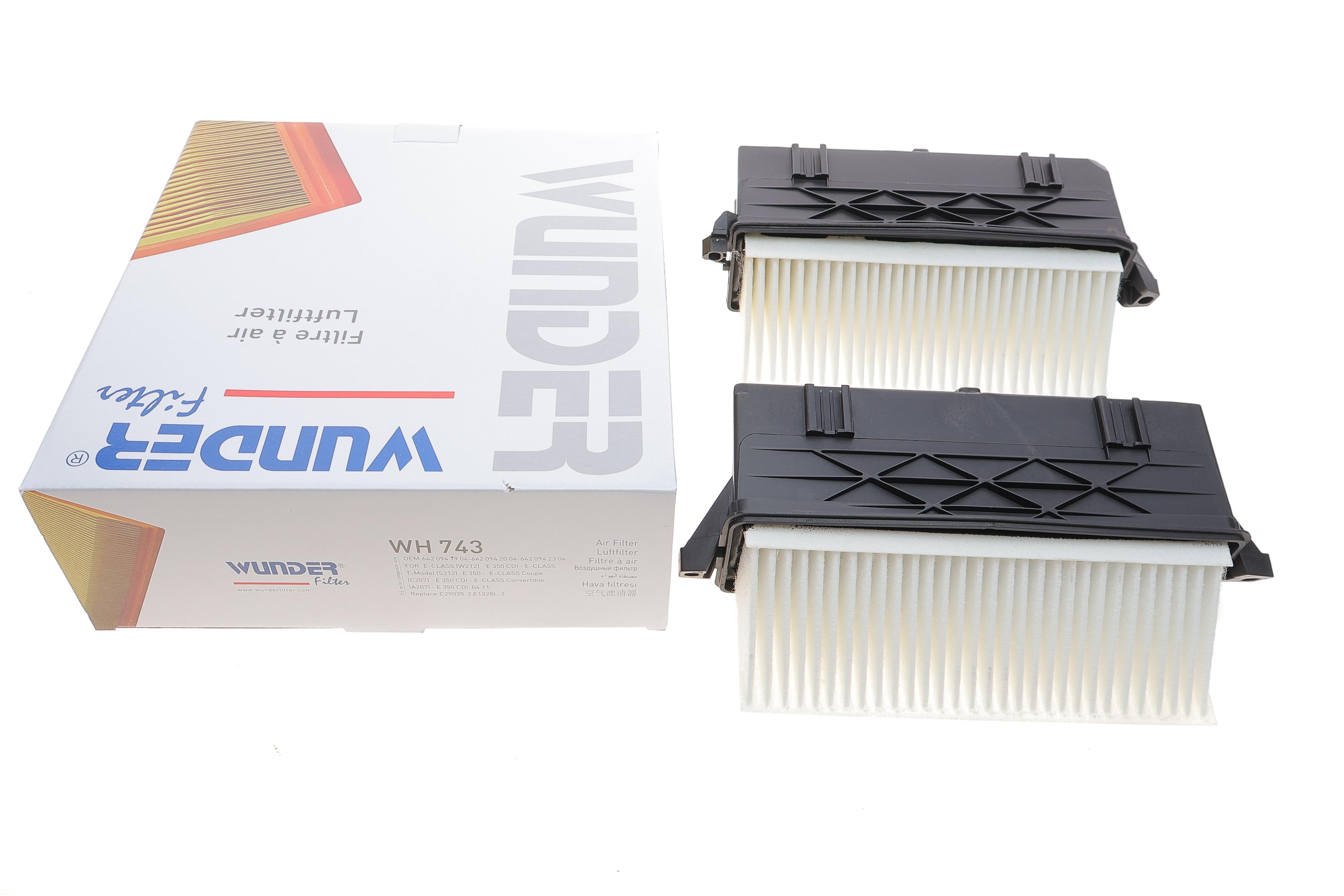 Фільтр повітряний MB E-class (W212/A207/C207)/ GLK (X204) 350CDI (к-кт)