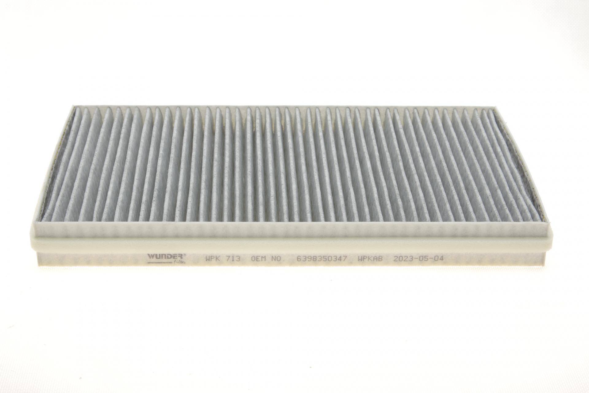 Фільтр салону MB Vito (W639) 03- (вугільний)