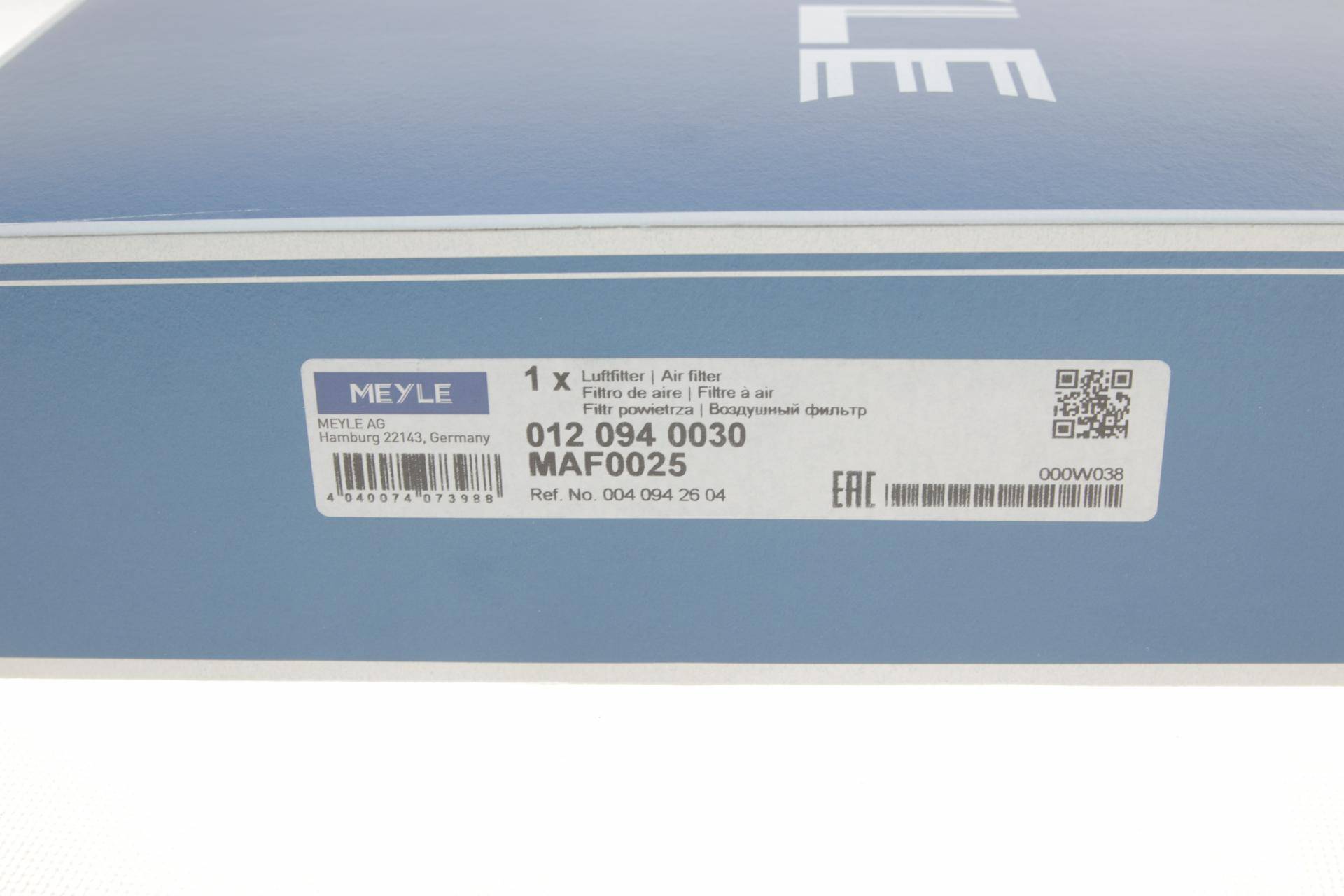 Фільтр повітряний MB Sprinter/VW LT 96-06