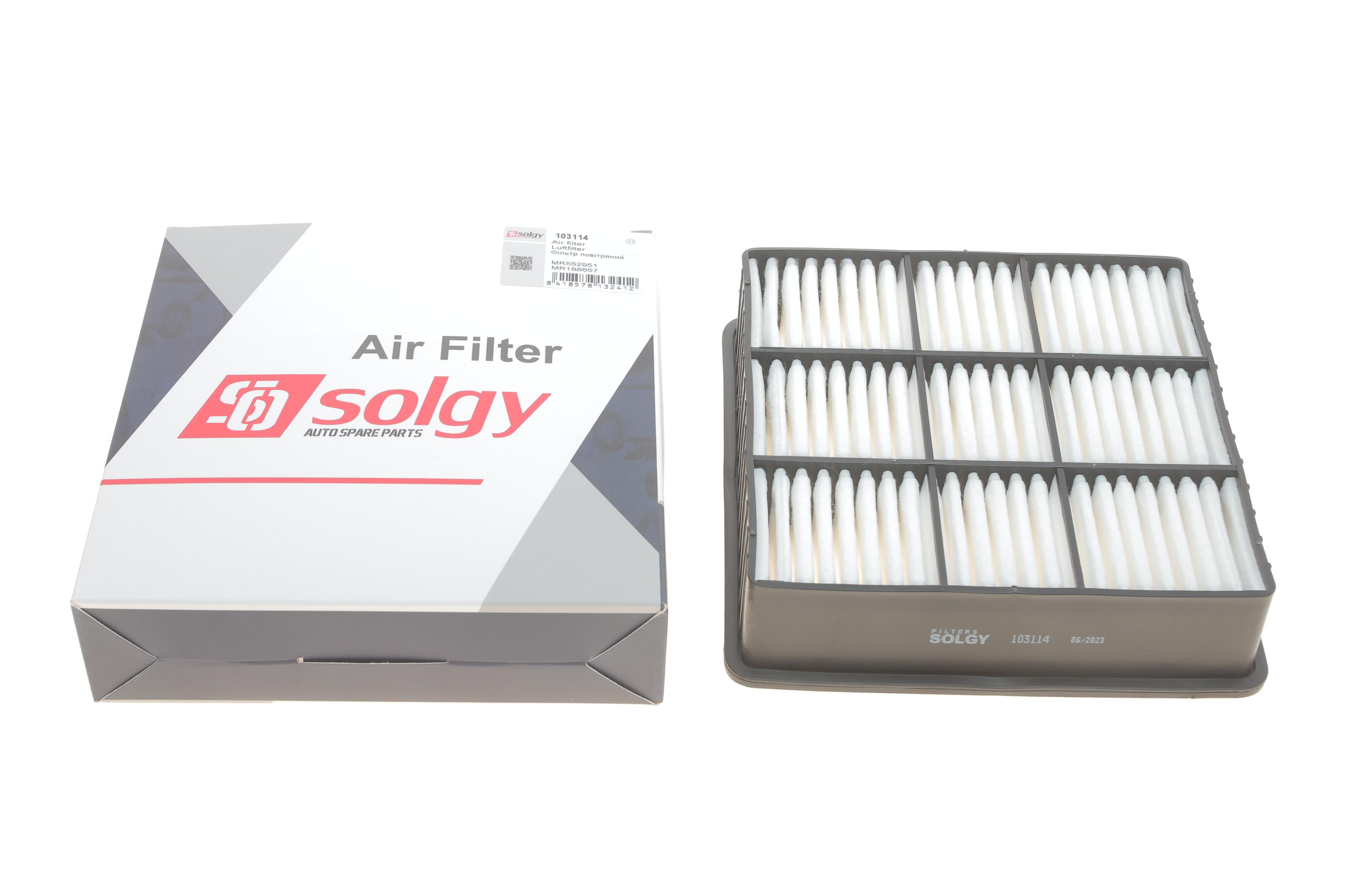 Фільтр повітряний Mitsubishi Colt V/Galant VI/Lancer/Outlander 1.3-2.4TDI 95-