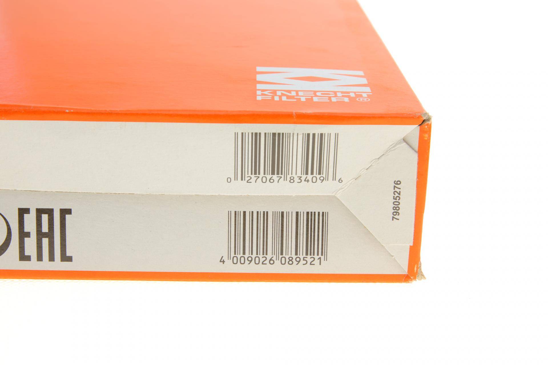 Фільтр повітряний Opel Astra F/G/H 98-