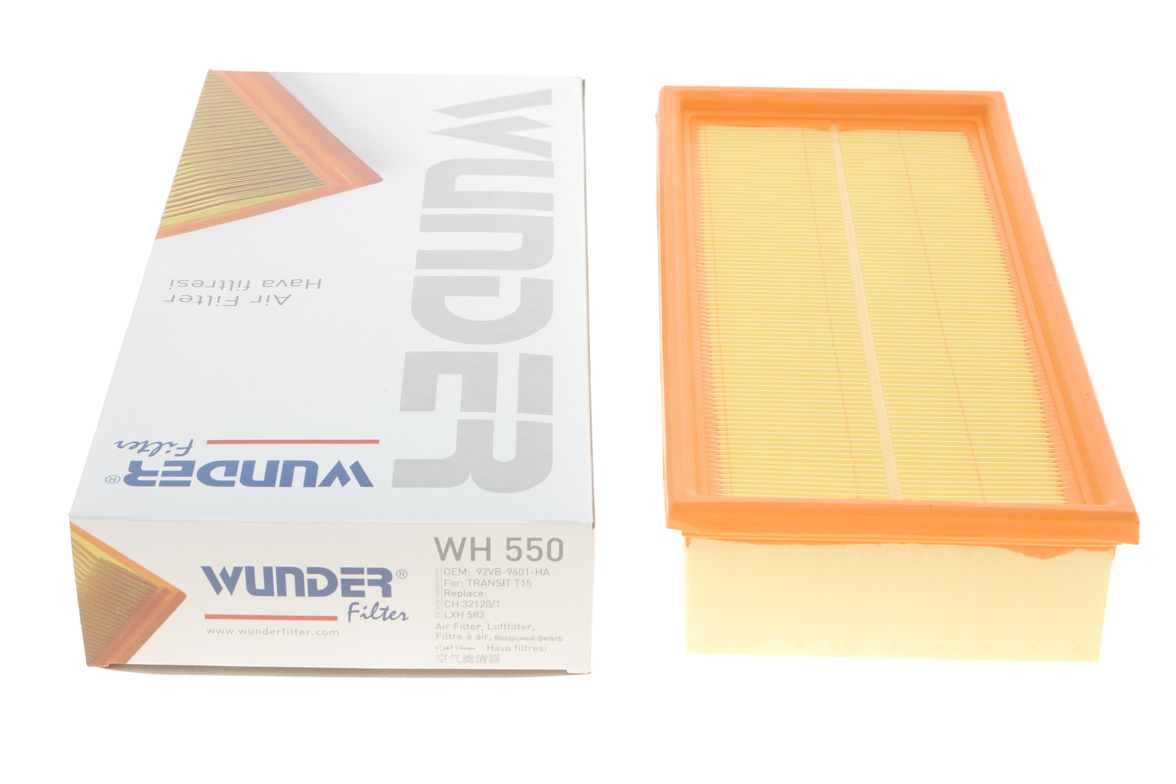 Фільтр повітряний Ford Transit 97-00 (довгий)