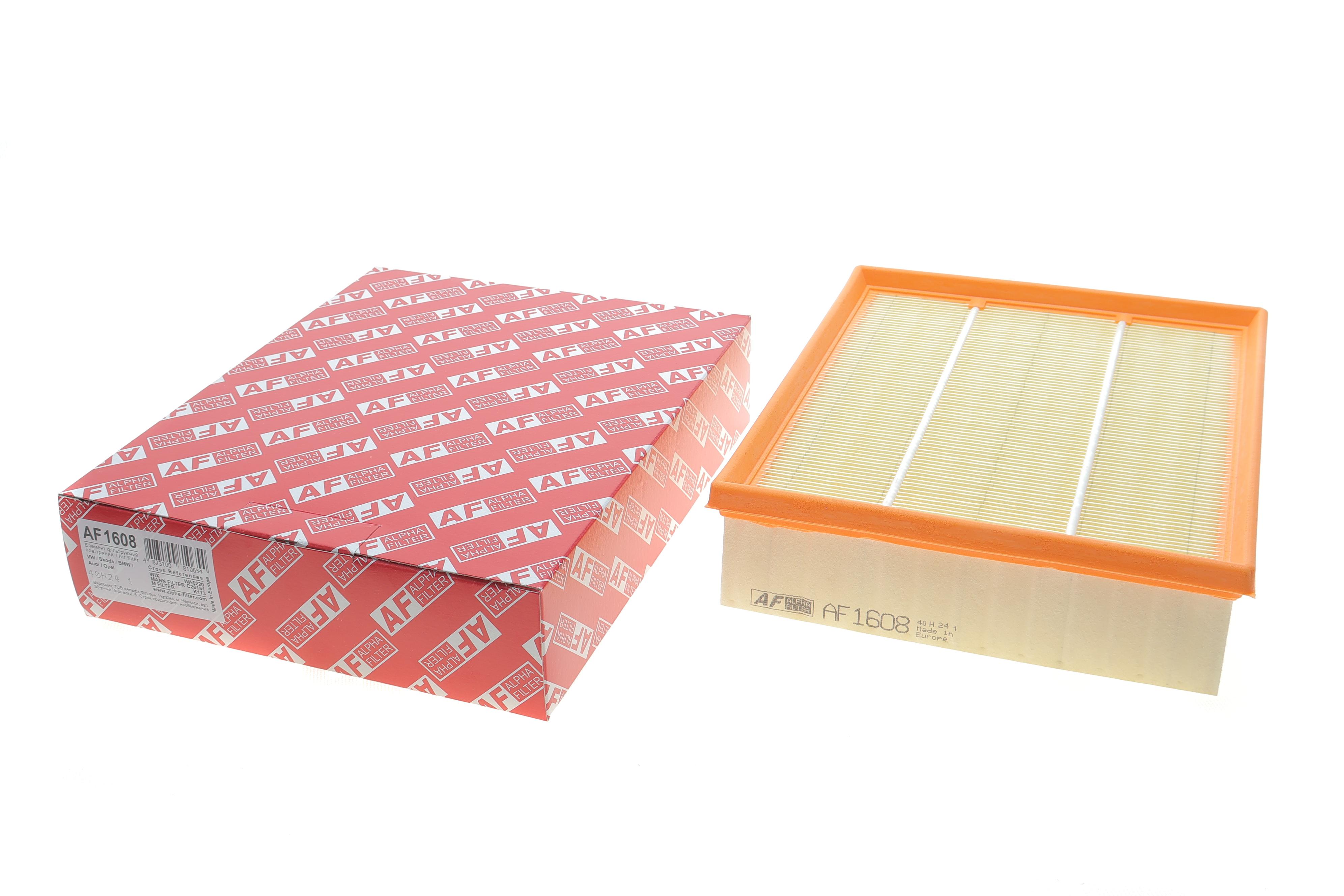 Фільтр повітряний BMW 5 (E34/E39)/7 (E32/E38) 3.0-4.9 M60/M62 92-04/X5 (E53) 4.4-4.8 M62/N62 00-06