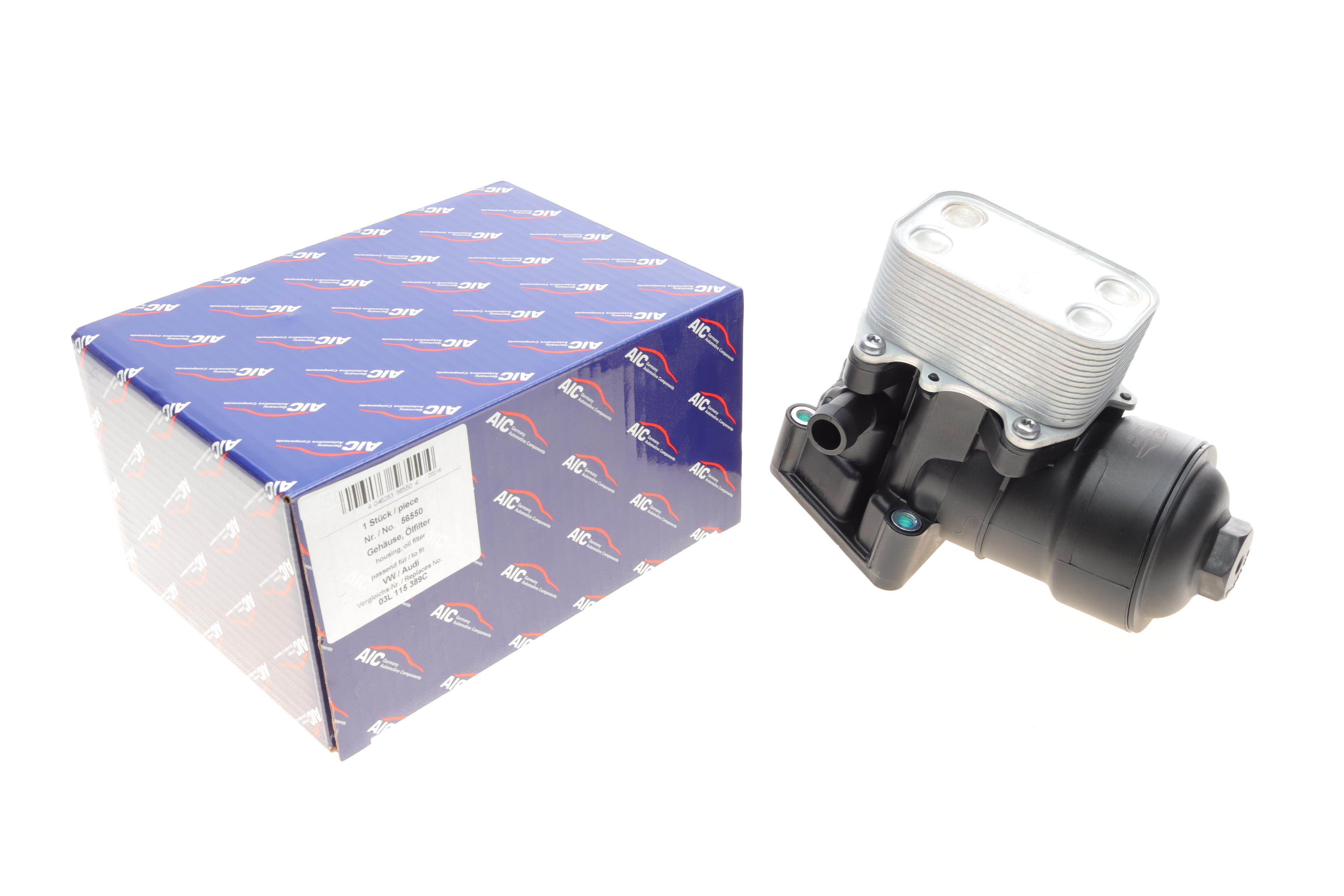 Корпус фільтра масляного (з радіатором) VW Caddy III/Crafter/T5 1.6TDI/2.0TDI 09-