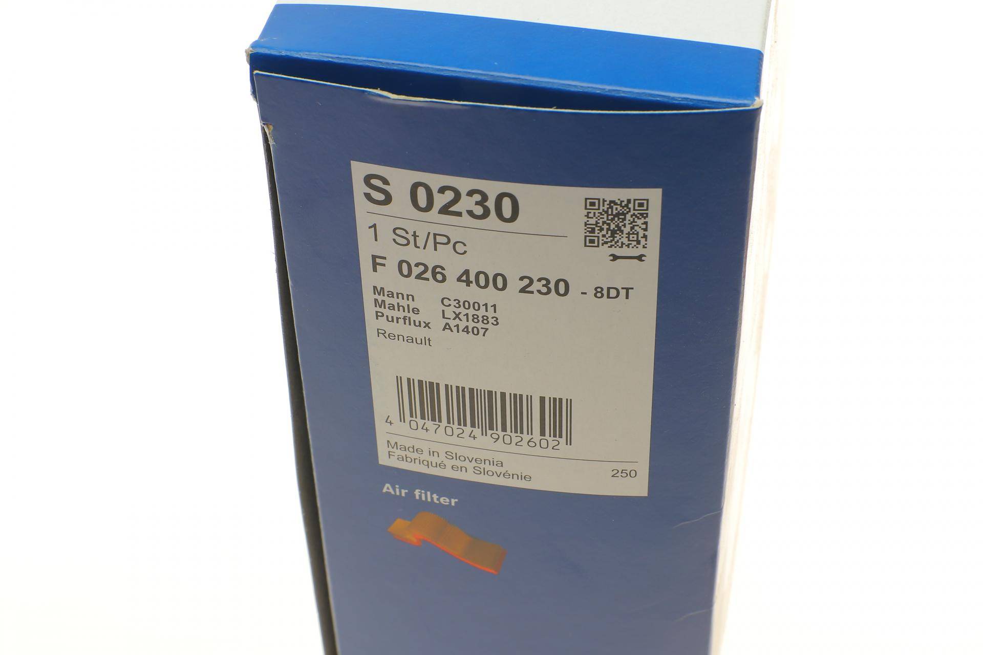 Фільтр повітряний Renault Master/Opel Movano 2.3CDTI 10-