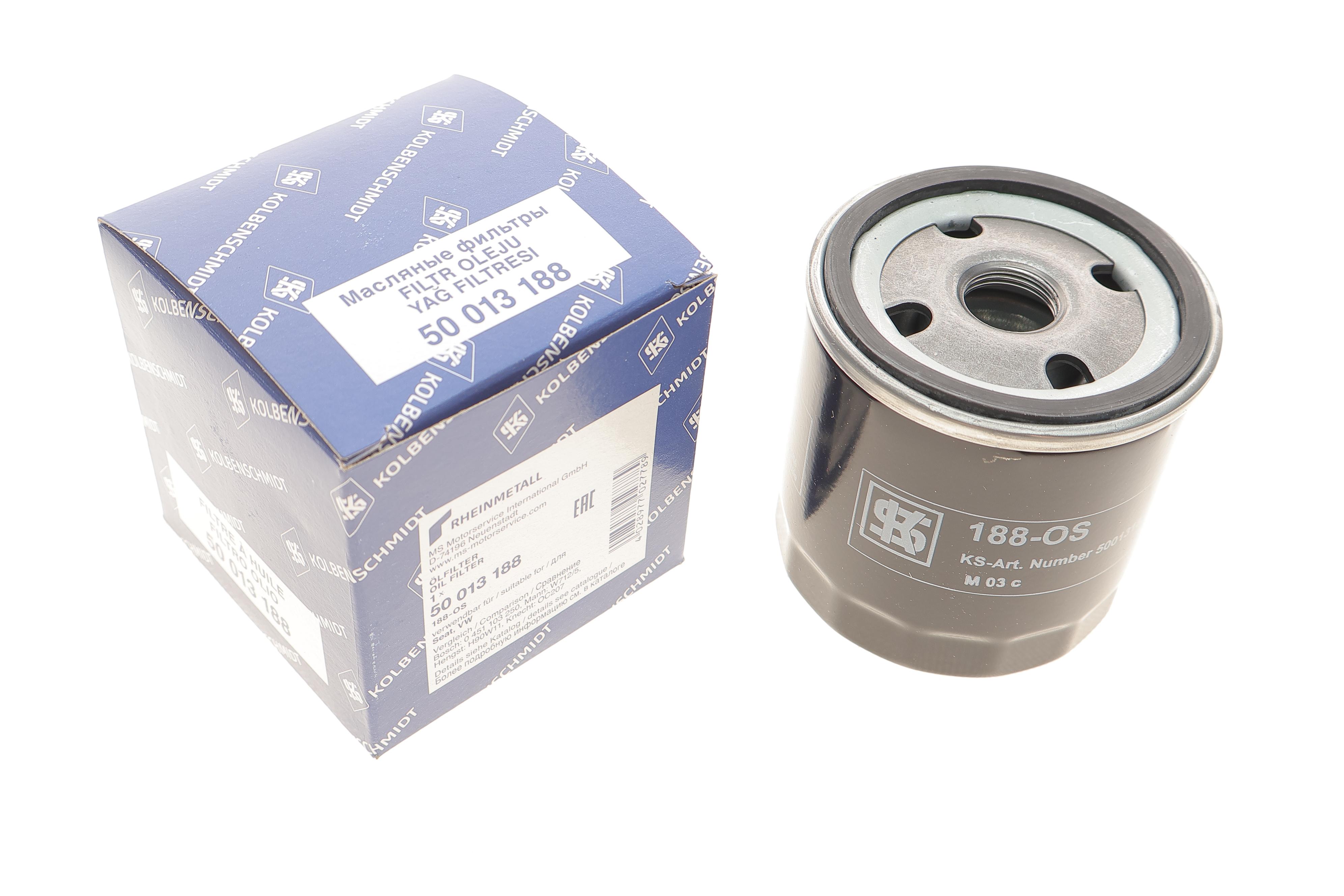 Фільтр масляний VW Caddy II/ Golf IV/V/Seat Leon 1.4/1.6i 96-