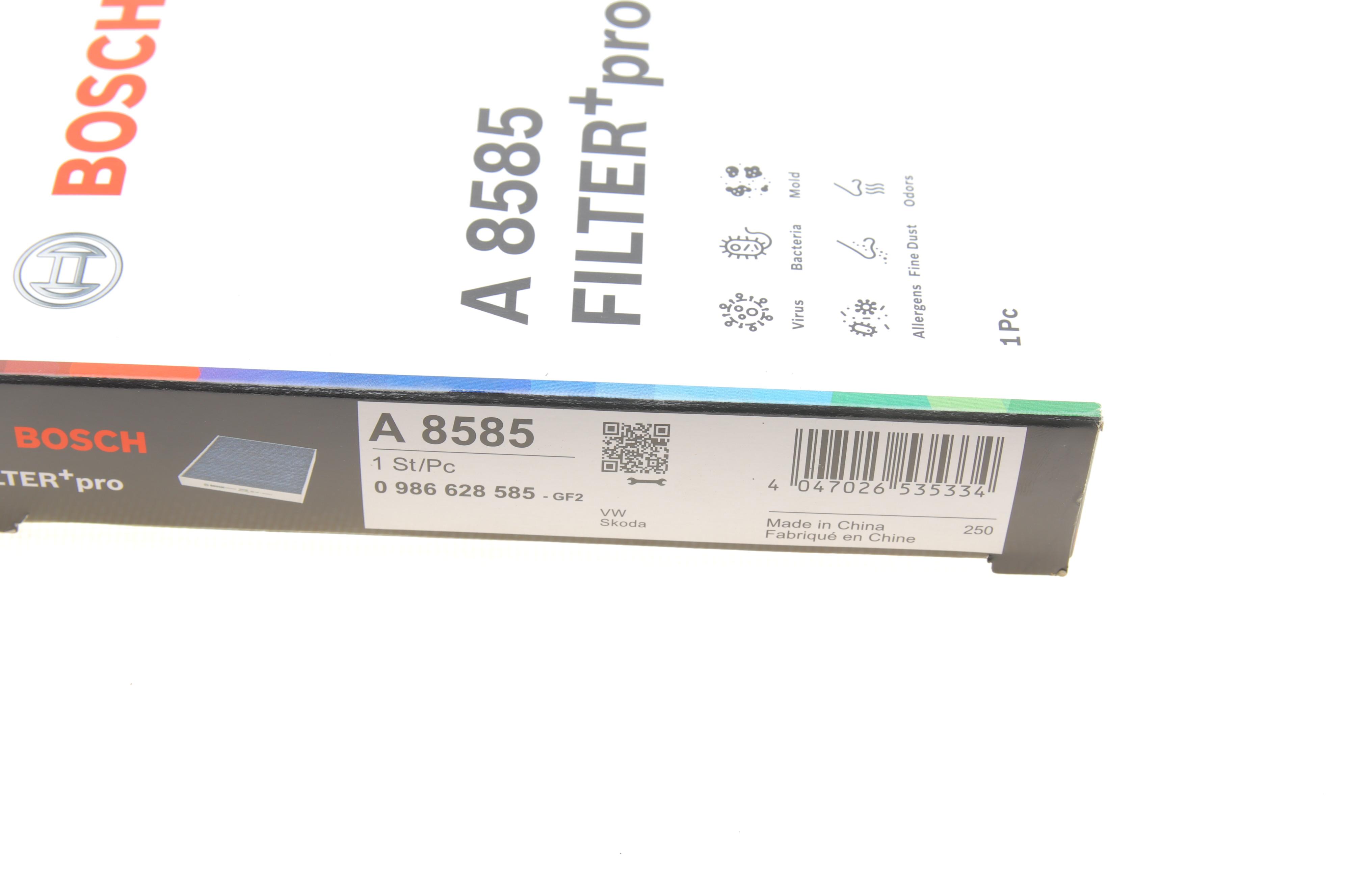 Фільтр салону Audi Q4/Skoda Enyaq 21/VW ID5/ID6 19- (вугільний/антиалергенний/антибактеріальний)