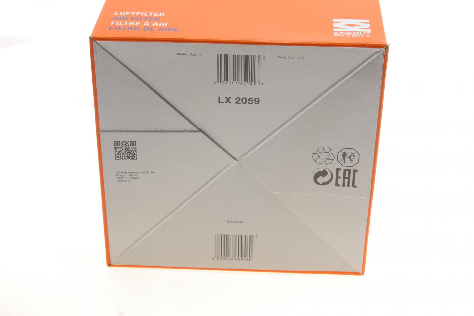 Фільтр повітряний Fiat Ducato 2.2/2.3/3.0 JTD/HDI 06-