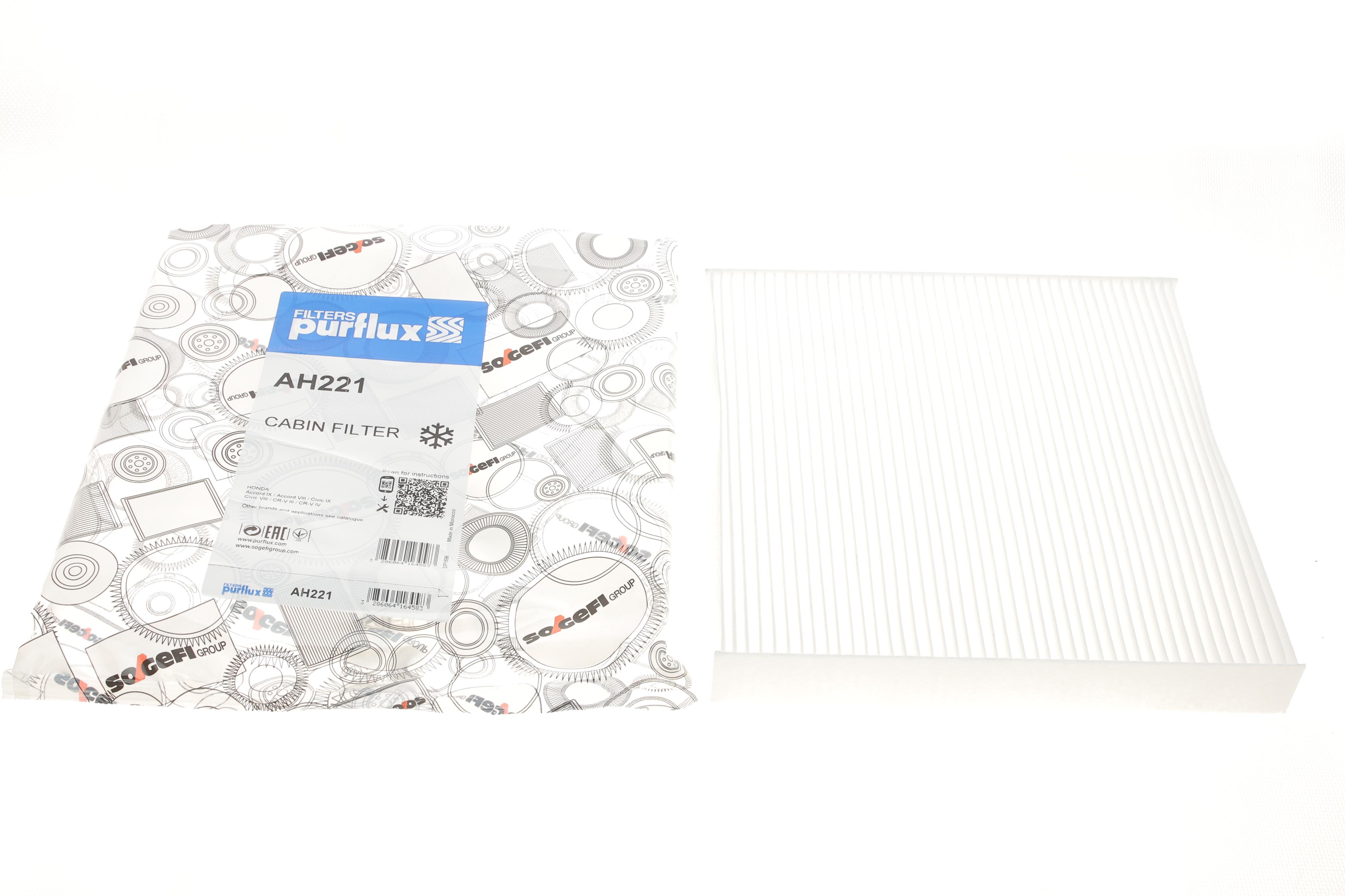 Фільтр салону Honda Accord/Civic 1.3HYBRID-2.4 03-