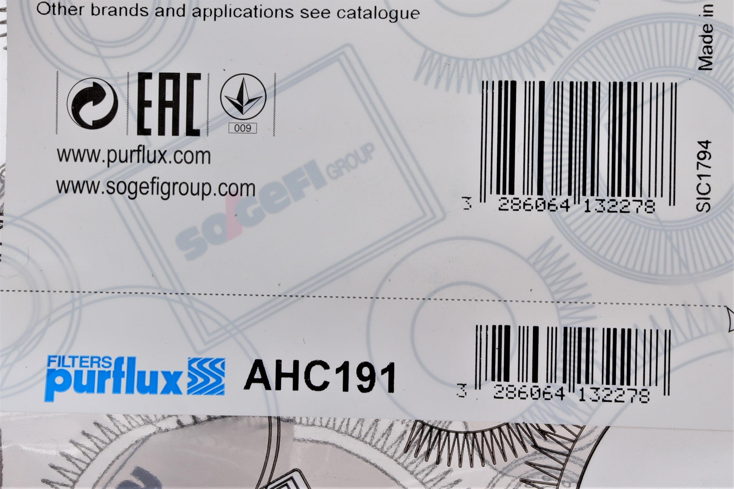 Фільтр салону Skoda Fabia/Roomster/VW Polo 99-10 (вугільний)