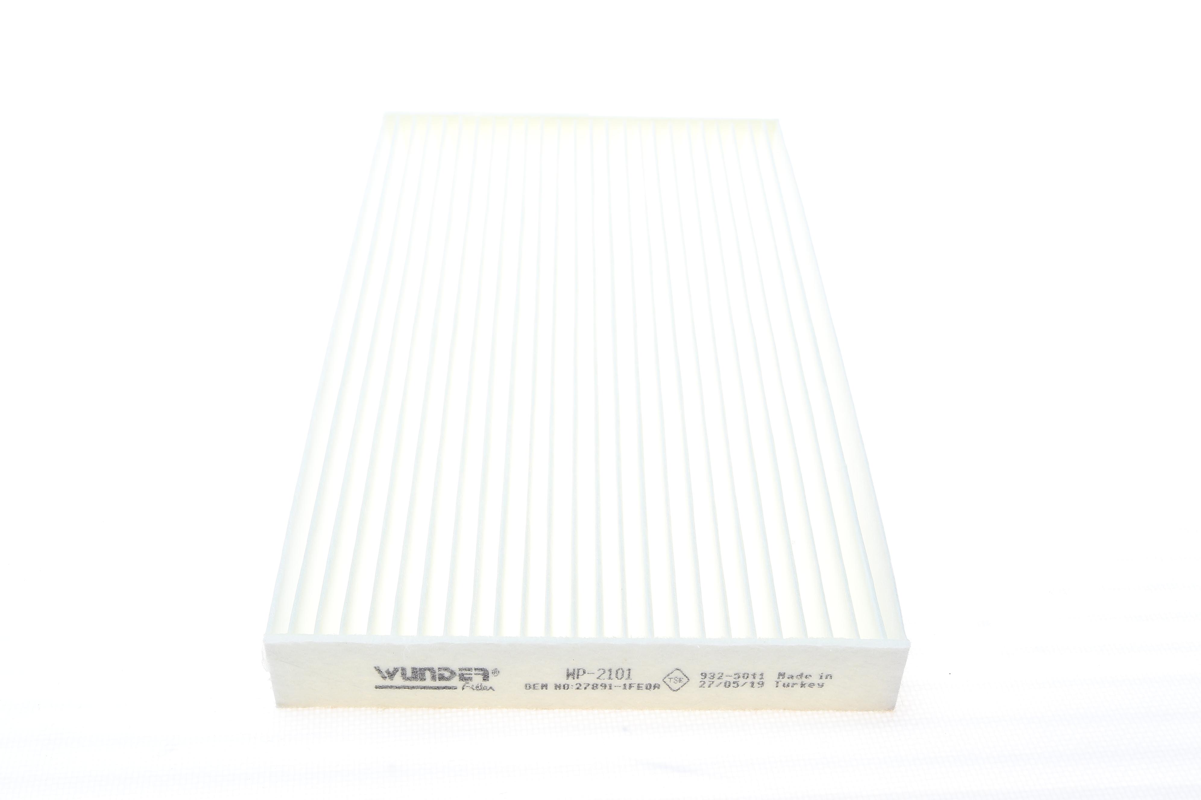 Фільтр салону Nissan Juke/Leaf 10- (259x148x25)