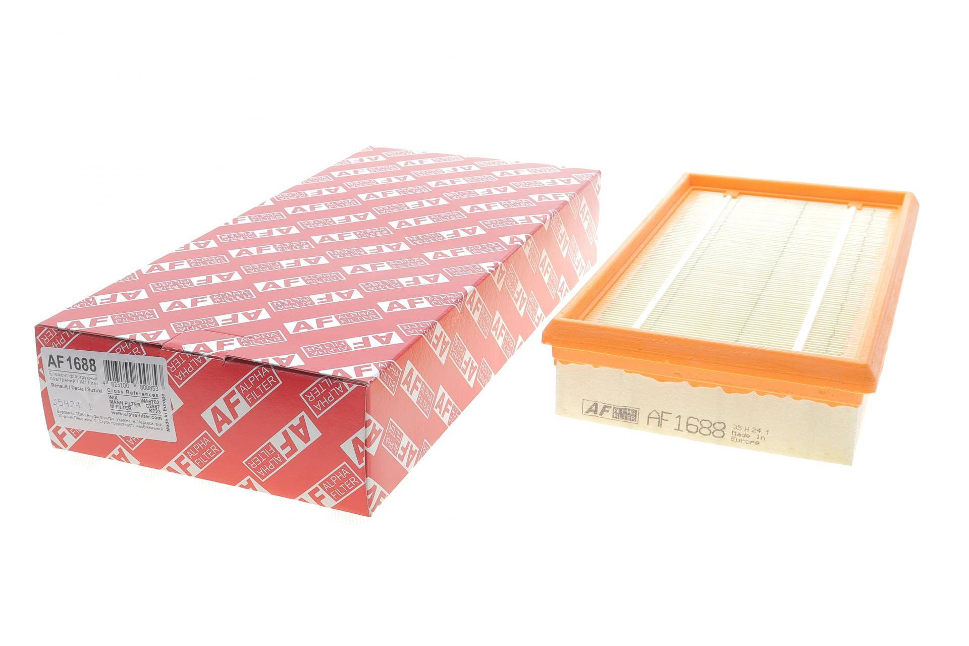 Фільтр повітряний Renault Clio/Kangoo/Megane/Scenic 1.9D 97-