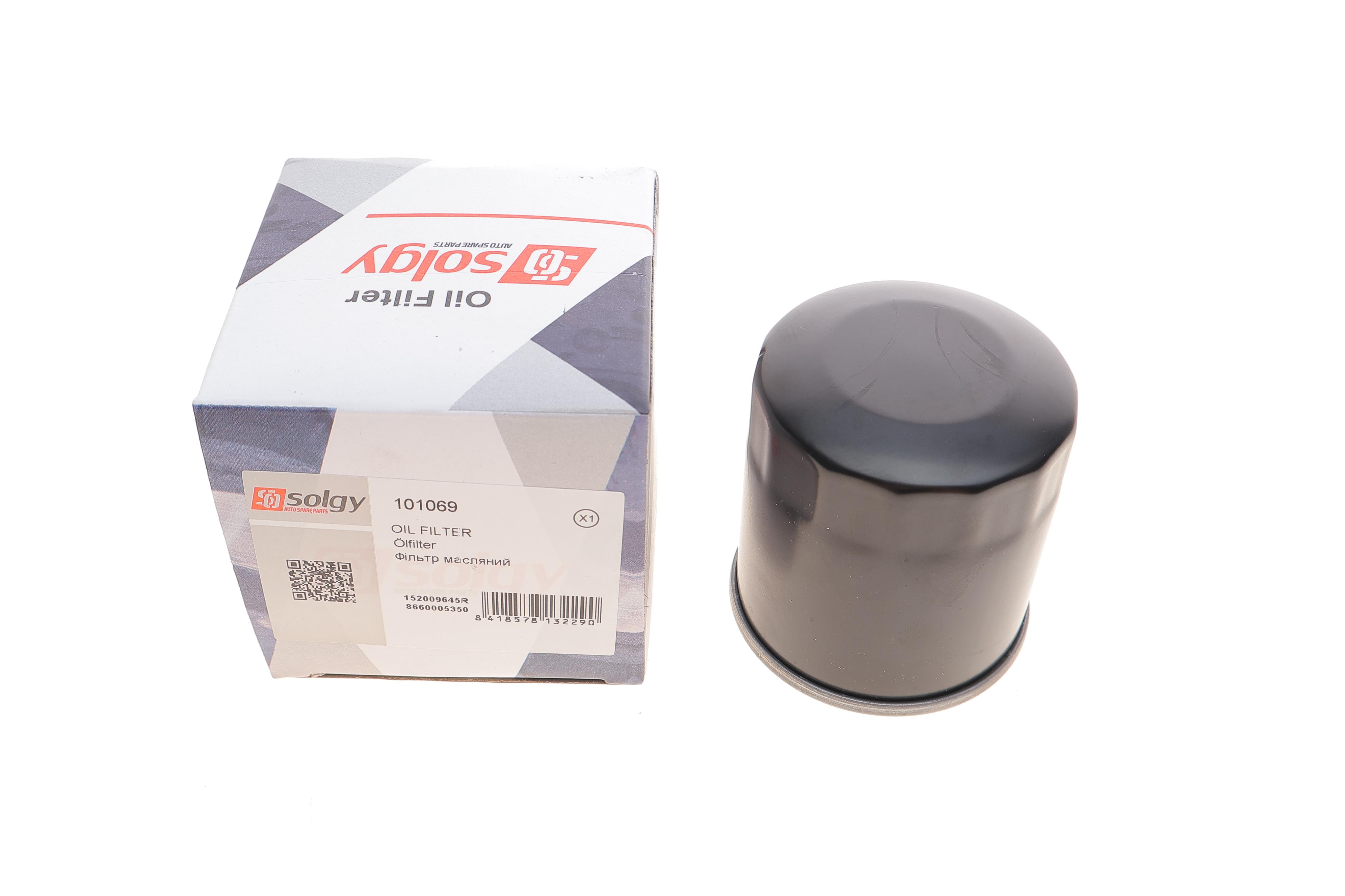 Фільтр масляний Renault Megane III 2.0CVT 09-/IV 1.6TCe 16-/Laguna III 2.0/3.5i 07-