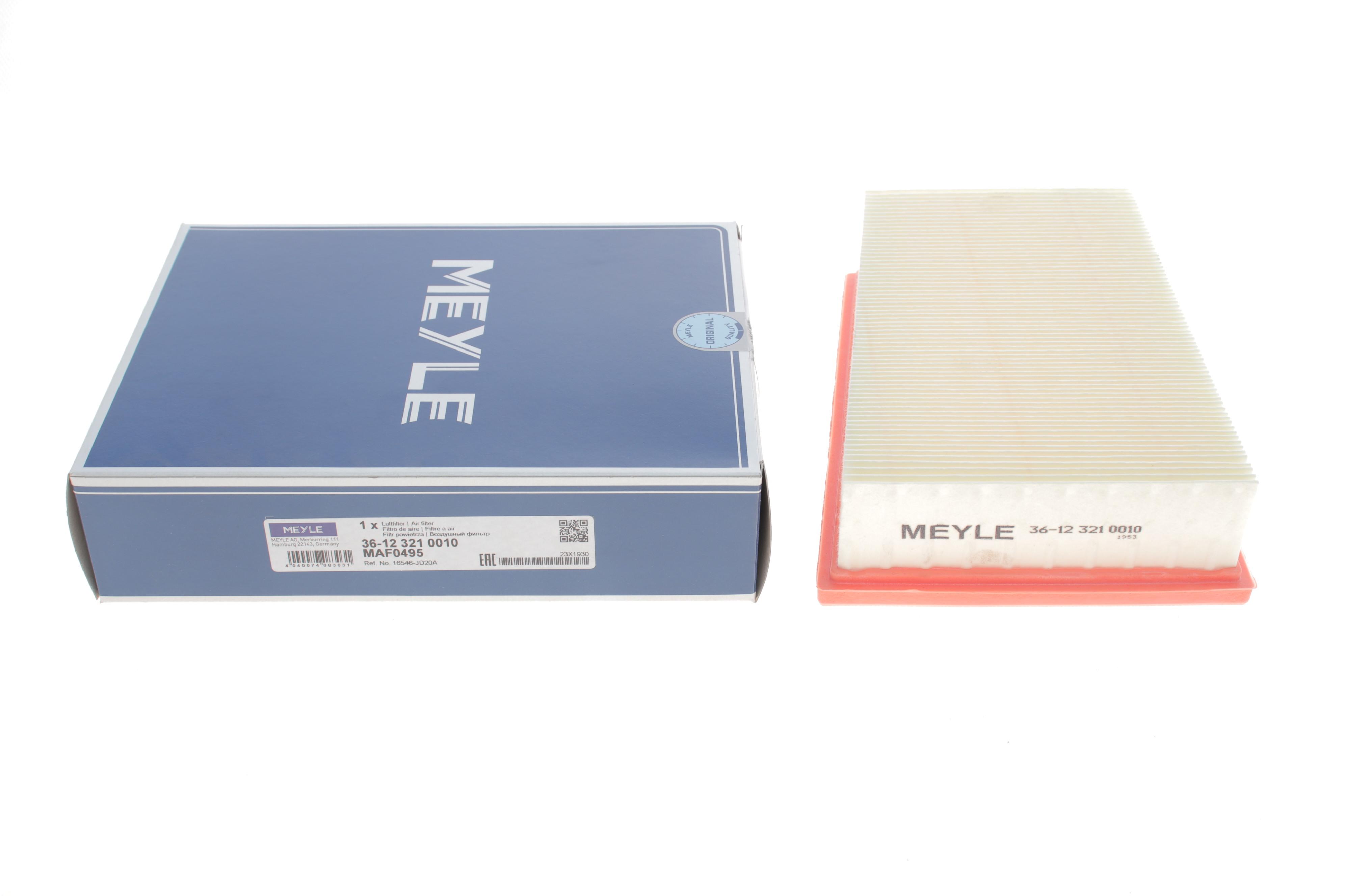 Фільтр повітряний Nissan Qashqai 07-