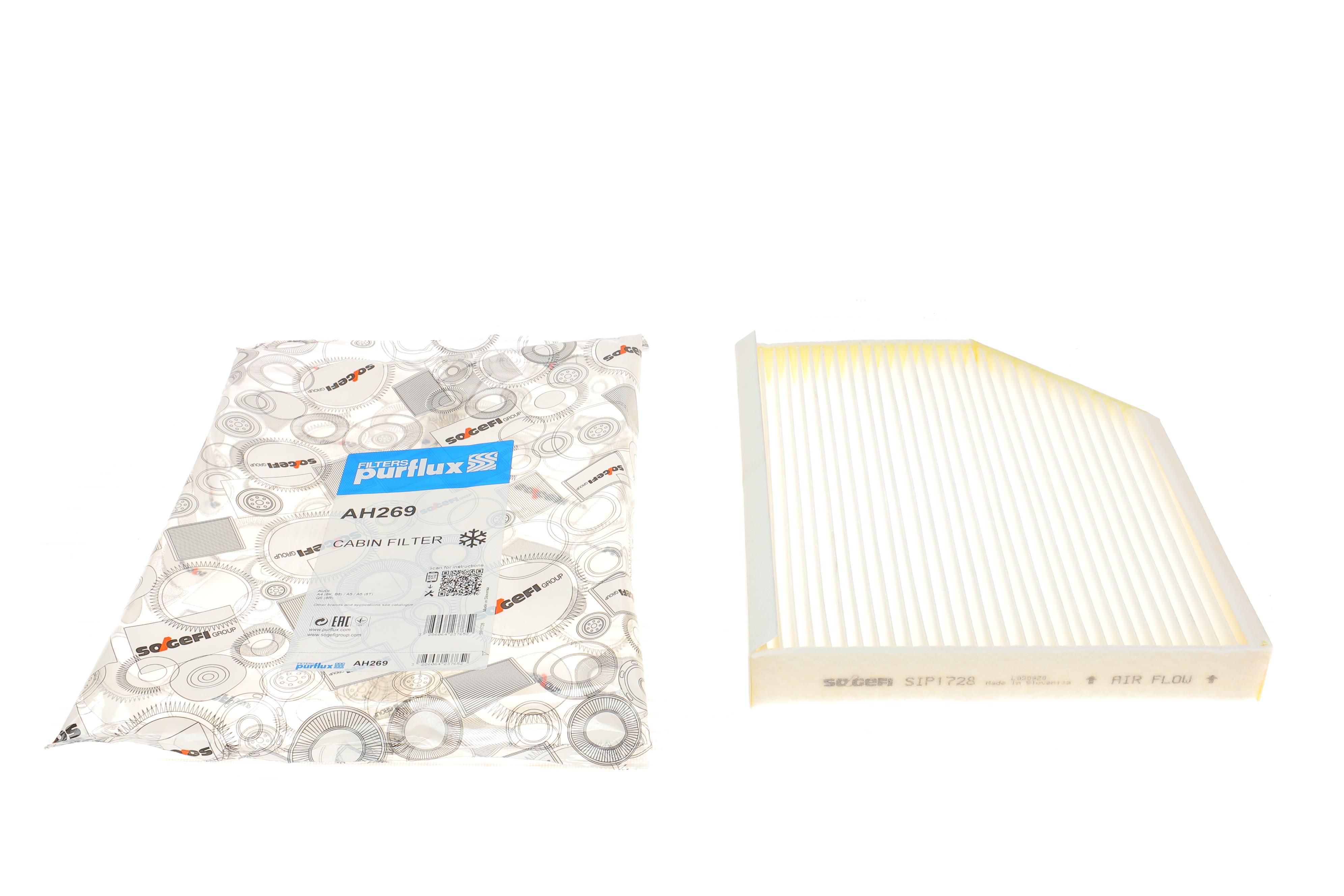 Фільтр салону Audi A4/A6 1.8-4.2TFSI 07-