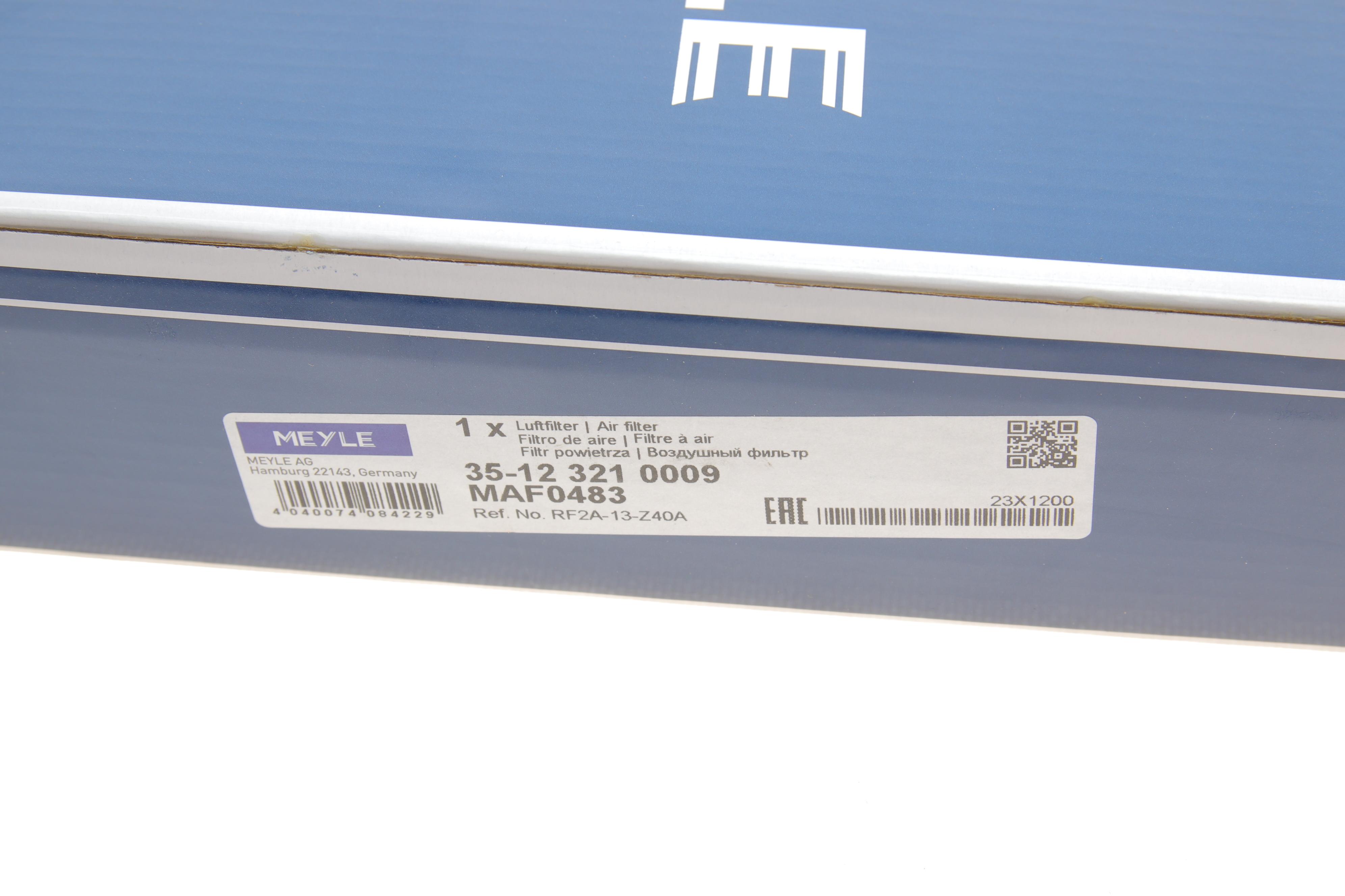 Фільтр повітряний Mazda 6 02-