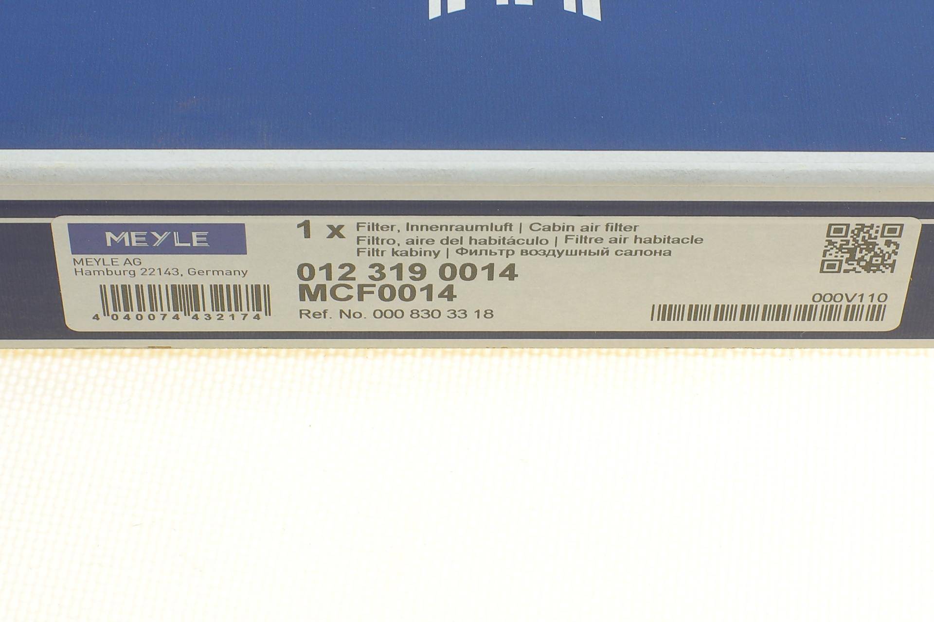 Фільтр салону MB Sprinter/VW LT 96-06