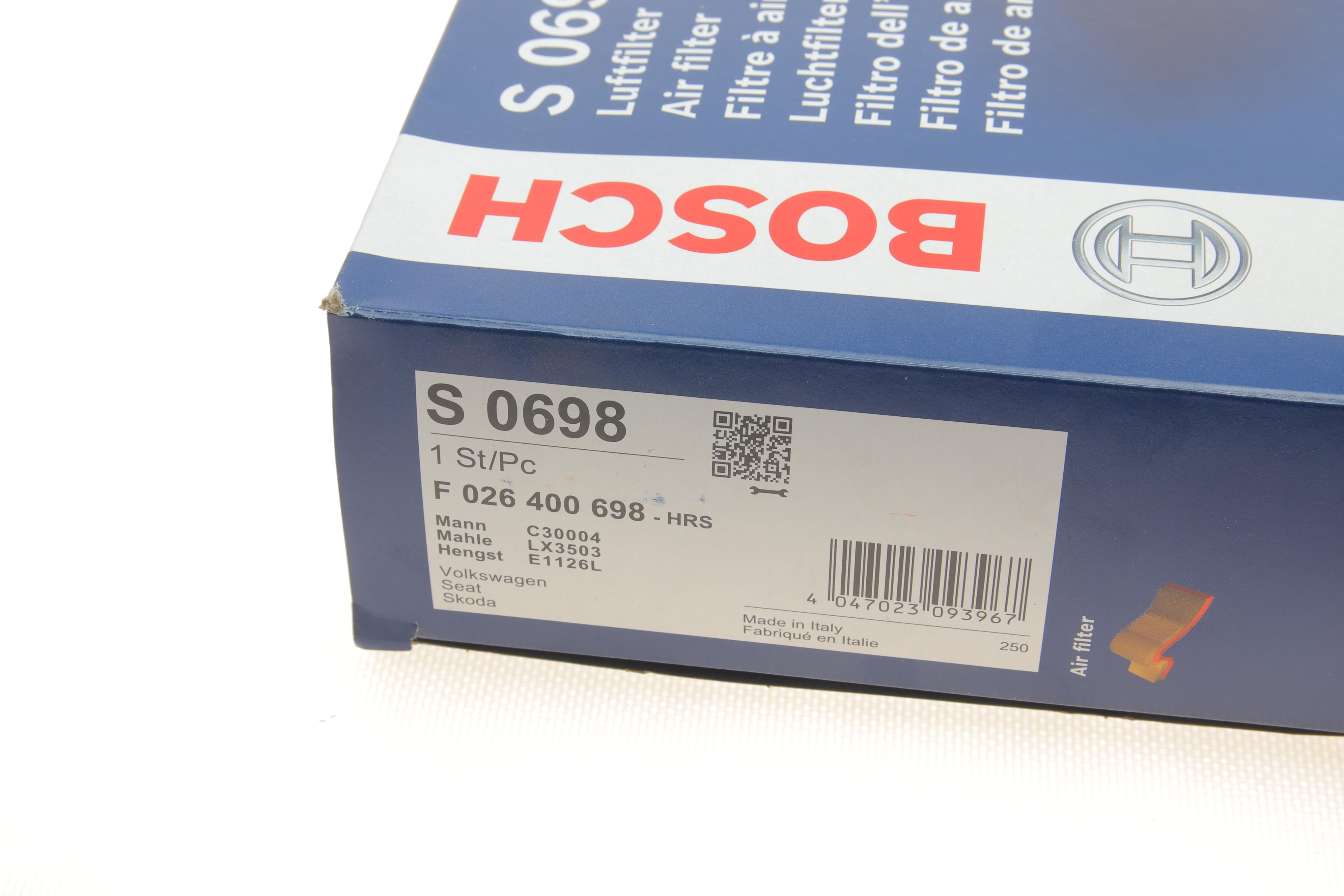 Фільтр повітряний Audi A3/Q3/Skoda Kodiaq/Karoq/Octavia/VW Caddy/Golf/T-Roc/T7/Tiguan 2.0TDI/TFSI 18