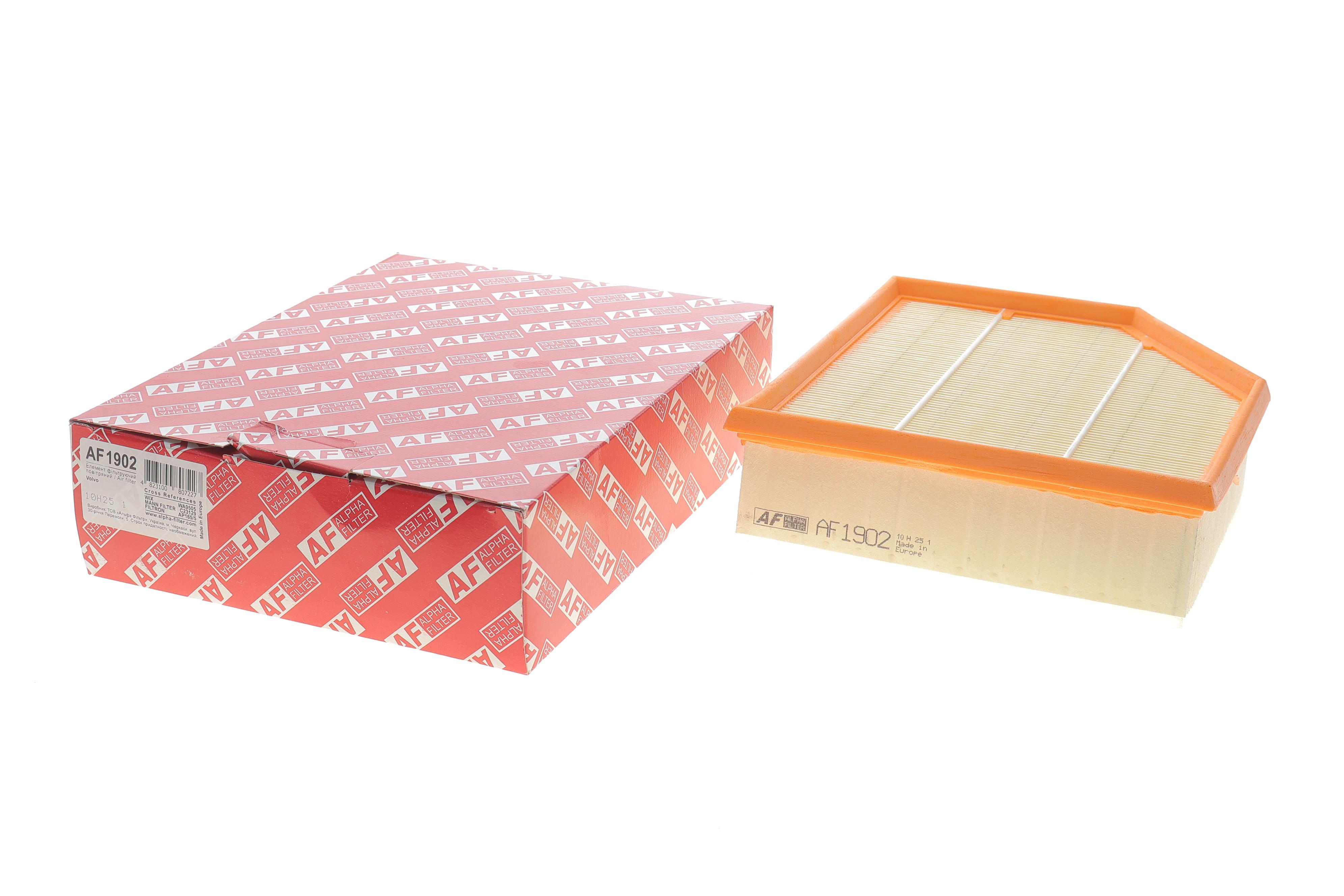 Фільтр повітряний Volvo S60/V70 2.4D/D5 01-10/2.4CDI 05-08/XC70 2.4 D5 02-07/XC90 2.4D4/D5 02-14