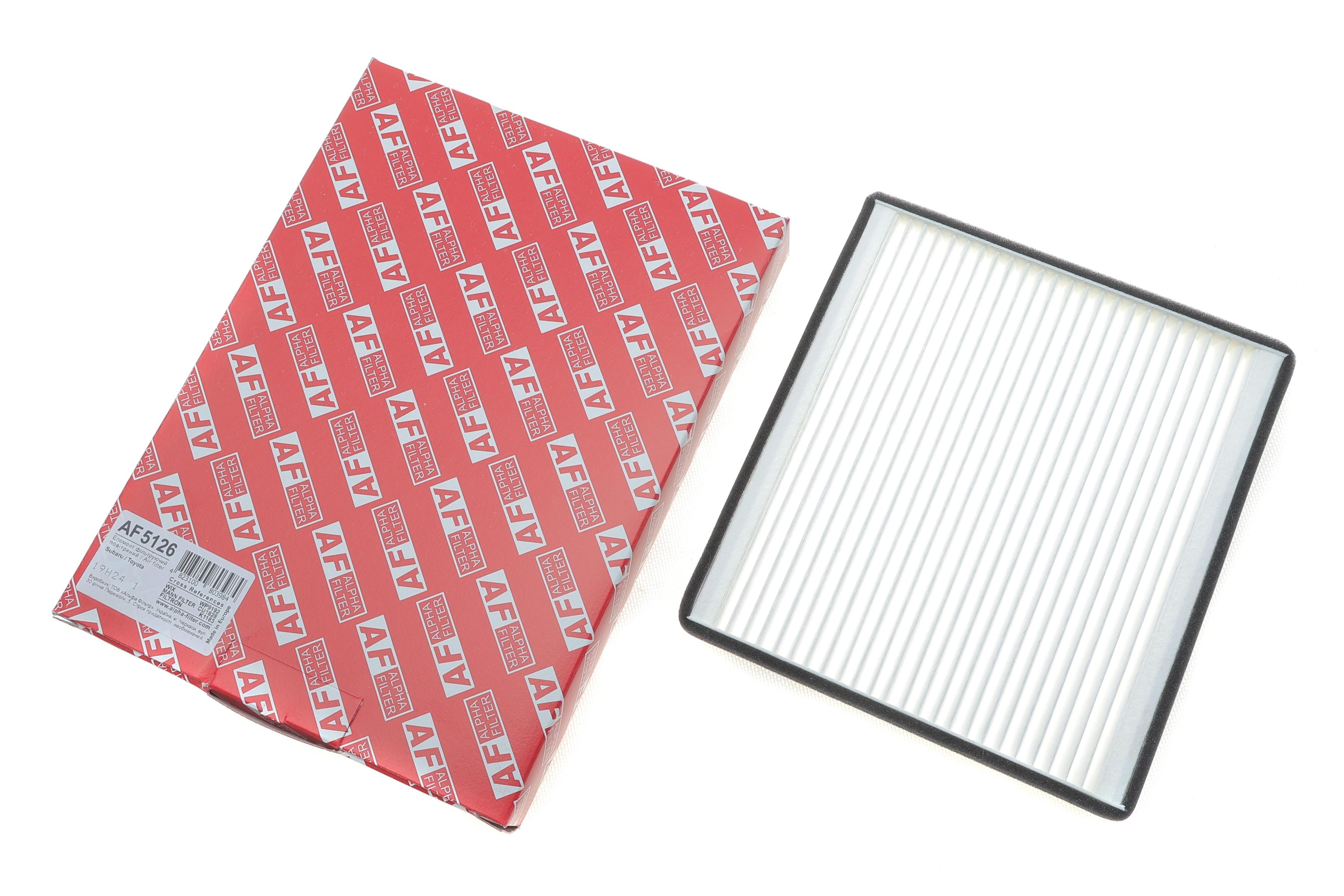 Фільтр салону Subaru Legacy/Outback 08-09/Toyota Rav4/Yaris 94-06