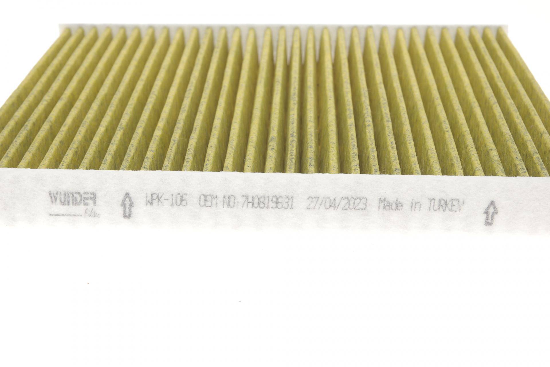 Фільтр салону VW T5 03- (вугільний)