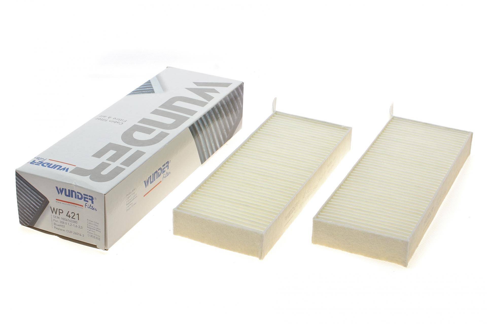 Фільтр салону Peugeot 308 13-