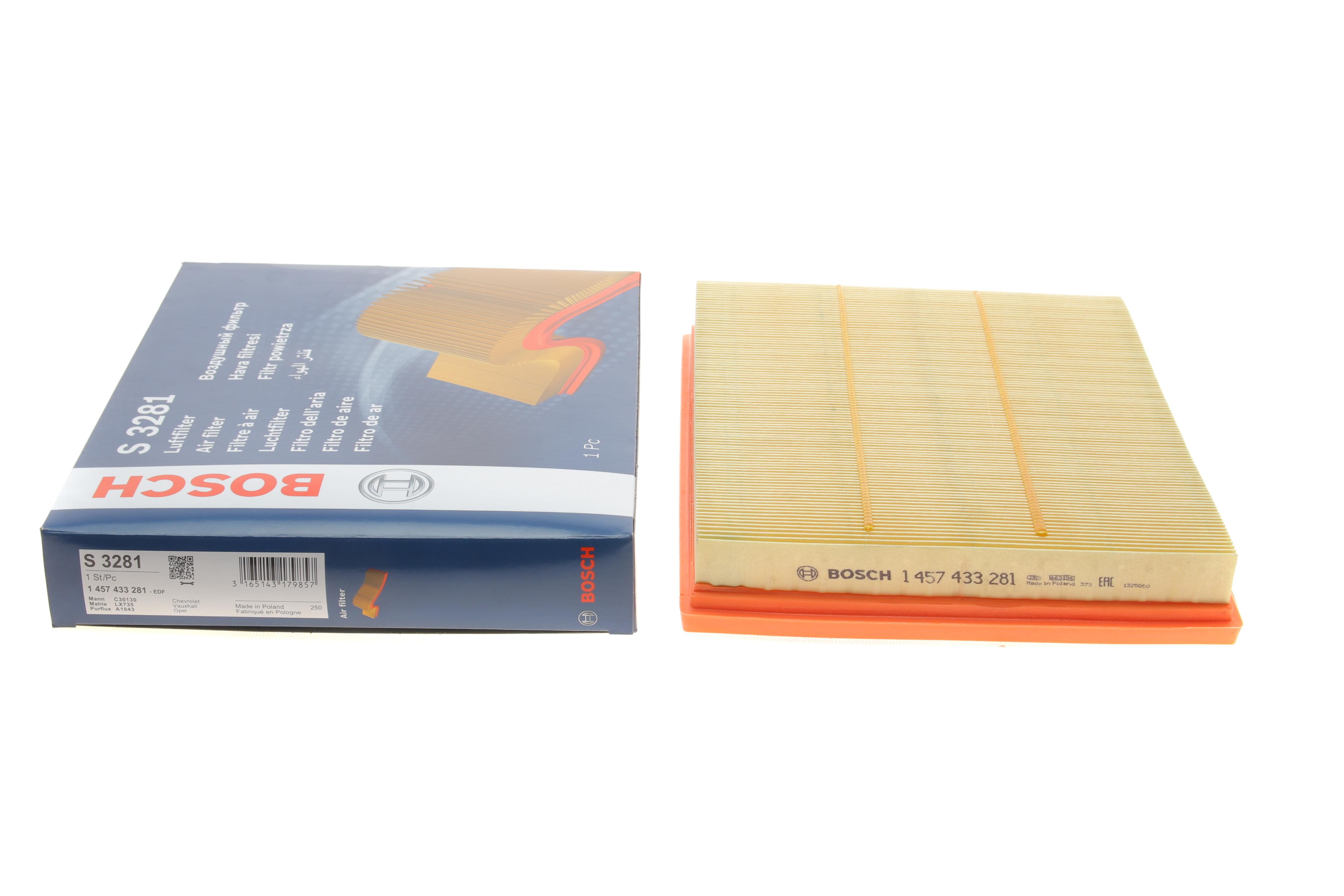 Фільтр повітряний Opel Astra G 98-