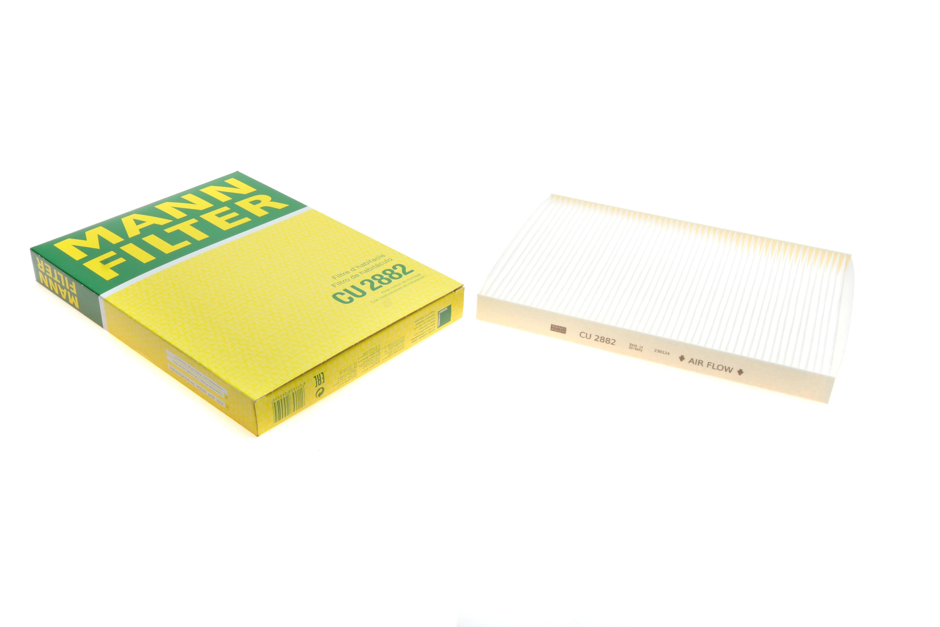 Фільтр салону Skoda Octavia 96-10 (-AC)/SuperB 01-08/VW Caddy 95-04/Passat 00-05/Polo 94-12