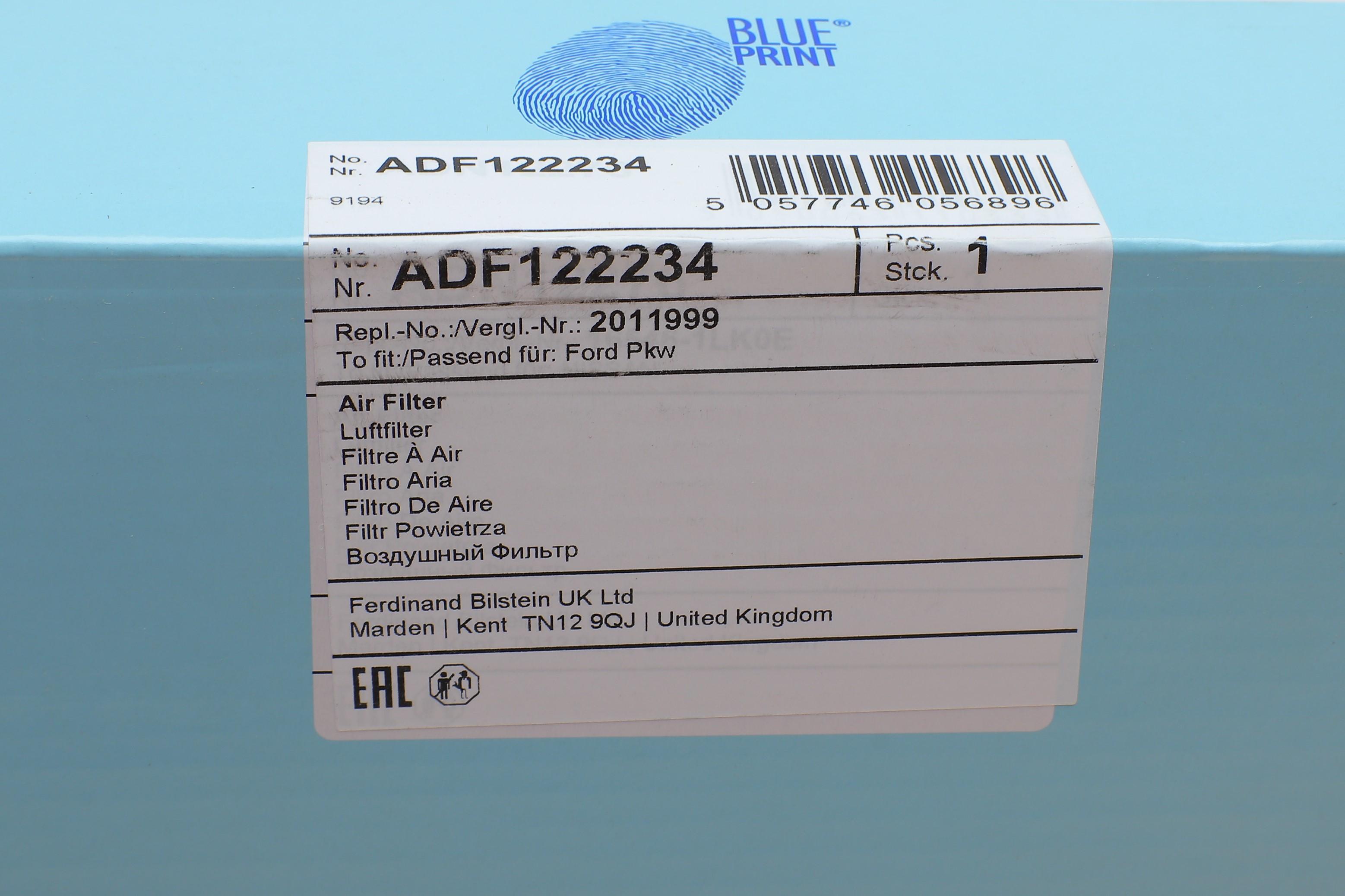 Фільтр повітряний Ford Transit 2.0 EcoBlue 16V 13-