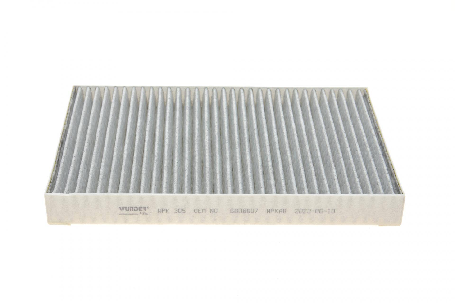 Фільтр салону Opel Astra F/G/H 96- (вугільний)