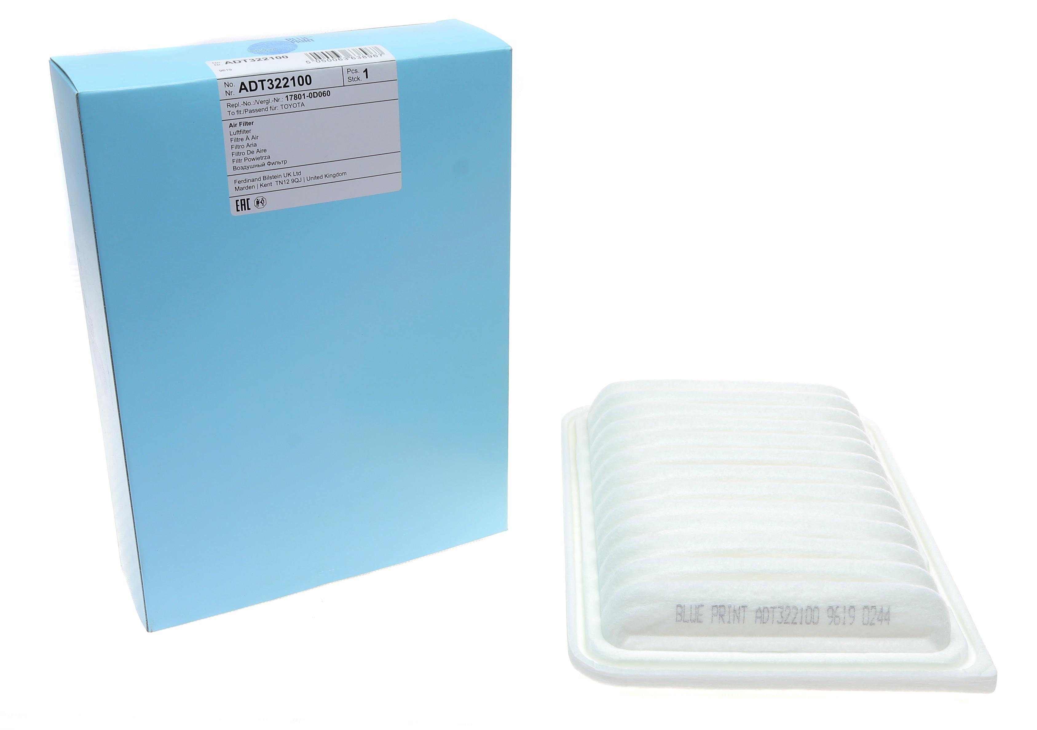 Фільтр повітряний Toyota Auris/Avensis/Corolla/RAV 4 III/RAV 4 IV/Yaris 1.2-2.0 07-