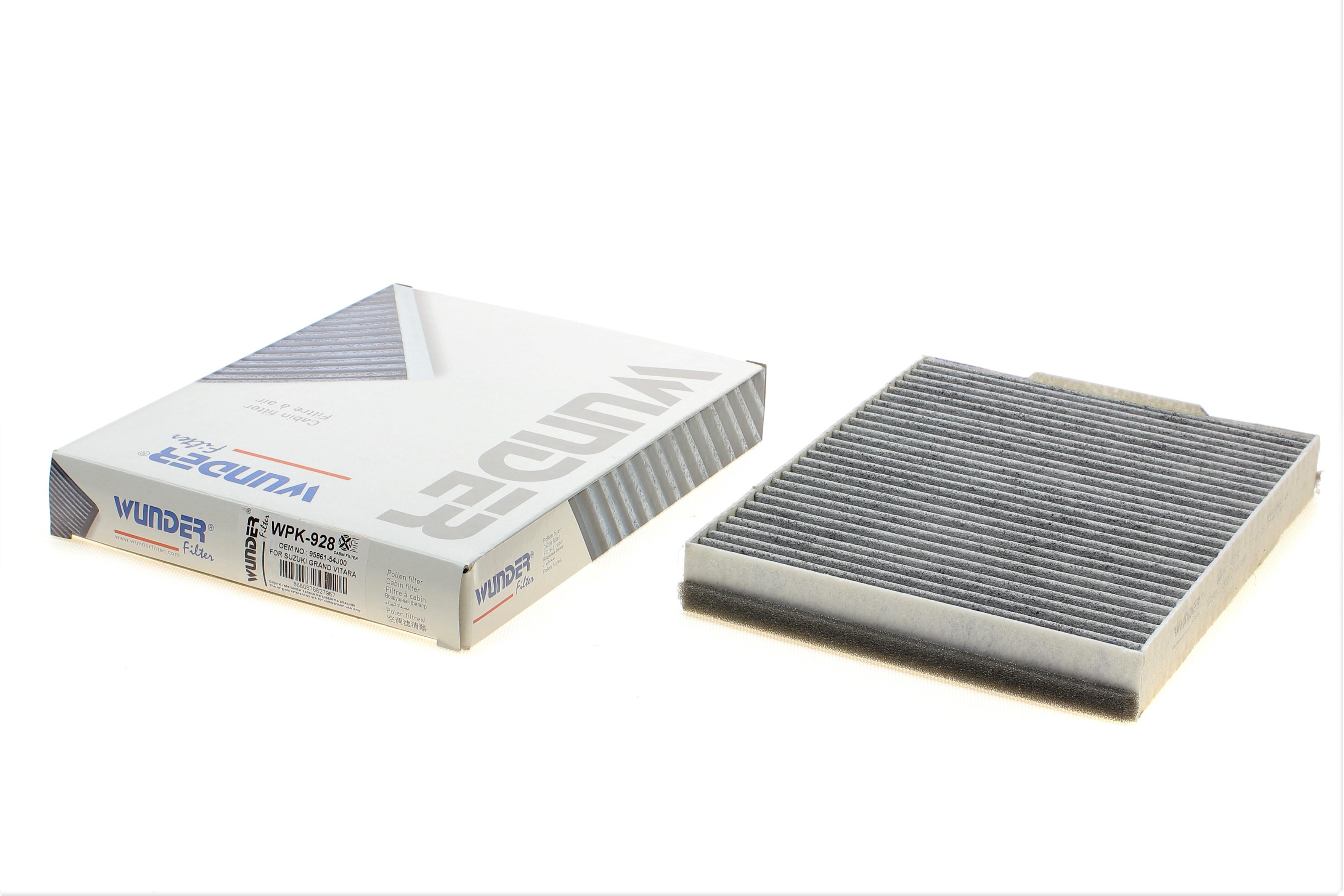 Фільтр салону Suzuki Grand Vitara 1.6-2.7/ 2.0HDI 98-05 (вугільний)