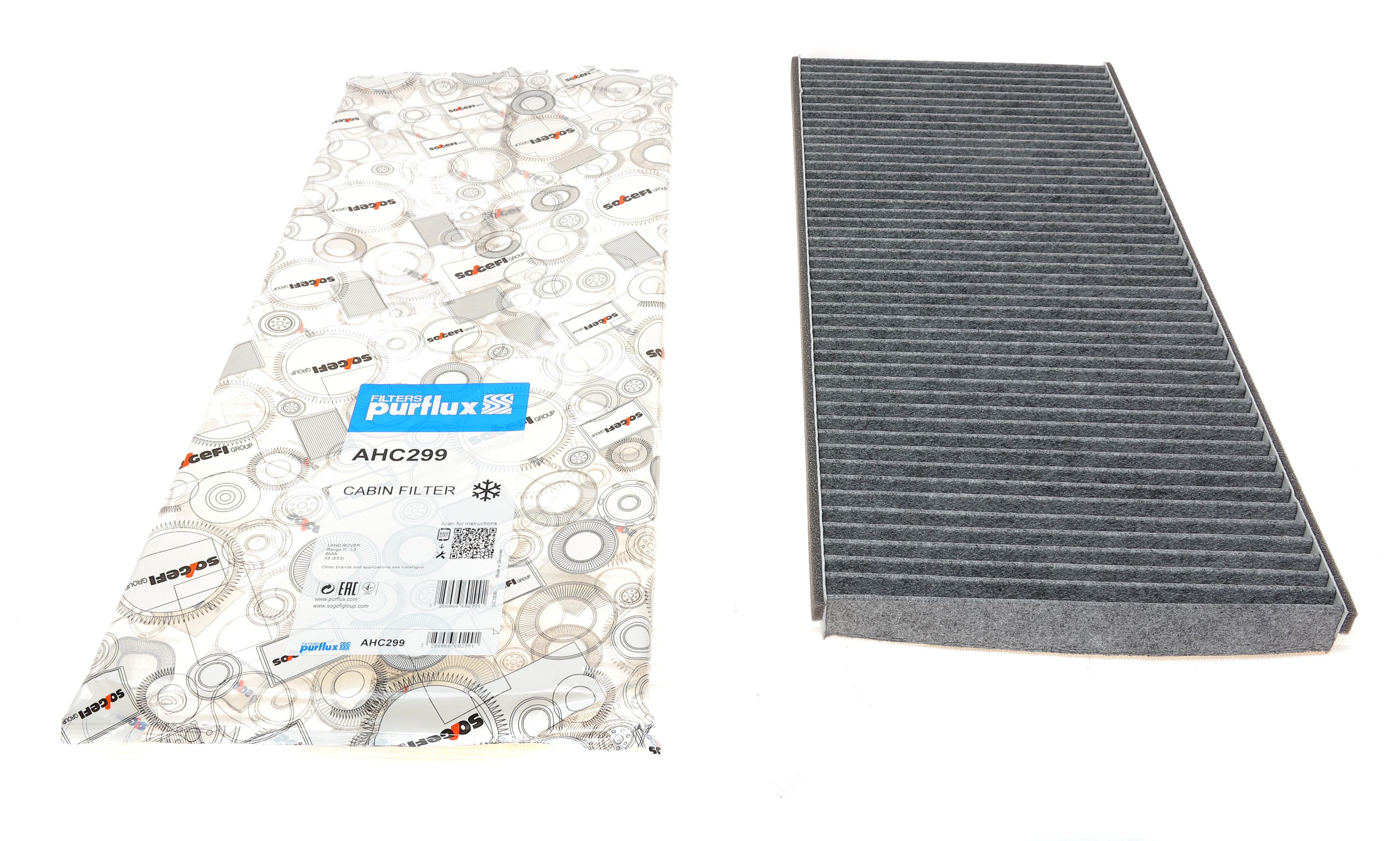 Фільтр салону BMW X5 (E53) 3.0D/Range Rover 4.2/4.4/3.0D (вугільний)