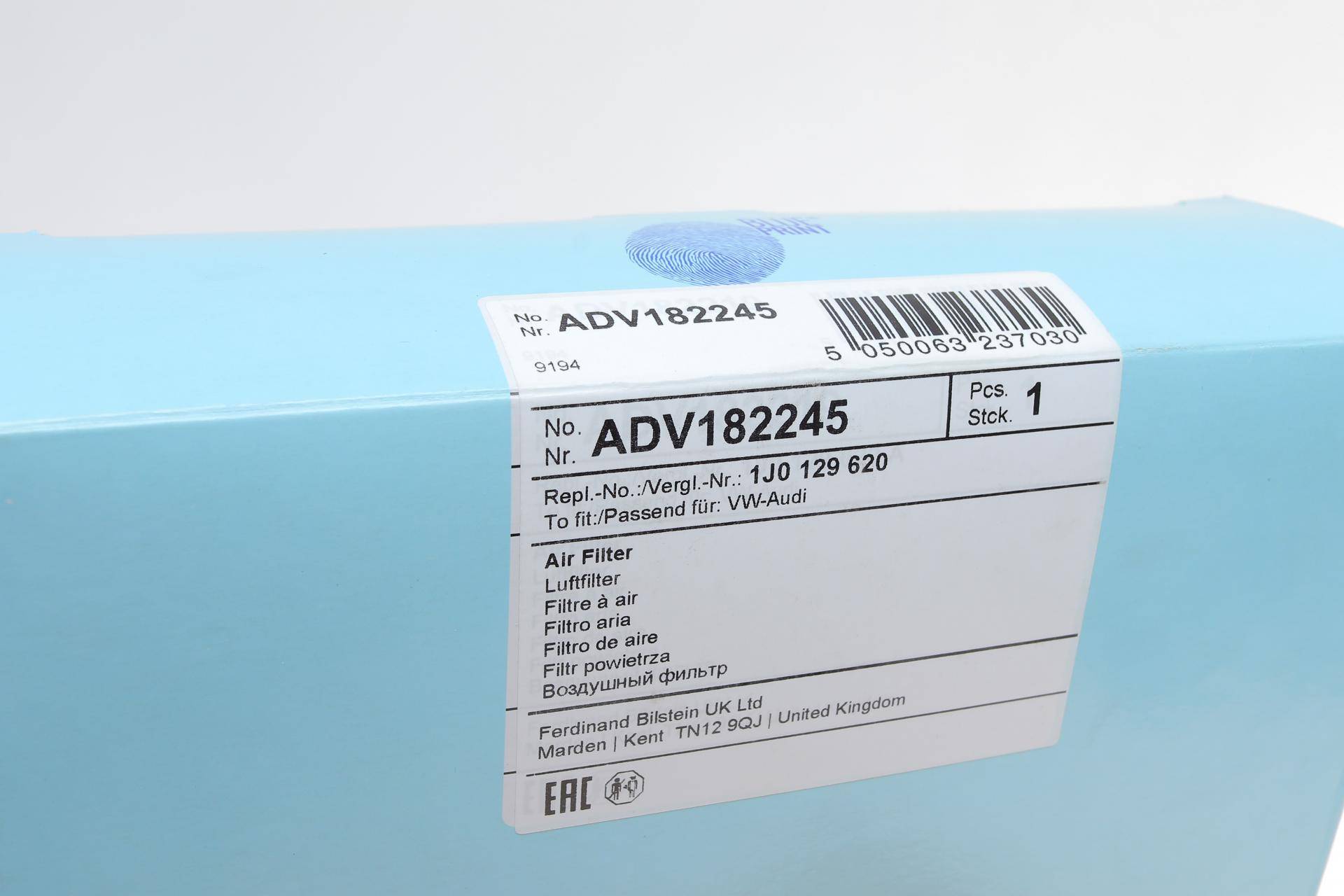 Фільтр повітряний VW Golf 1.6/1.8/1.9SDI/1.9TDI/2.0-16V 97-