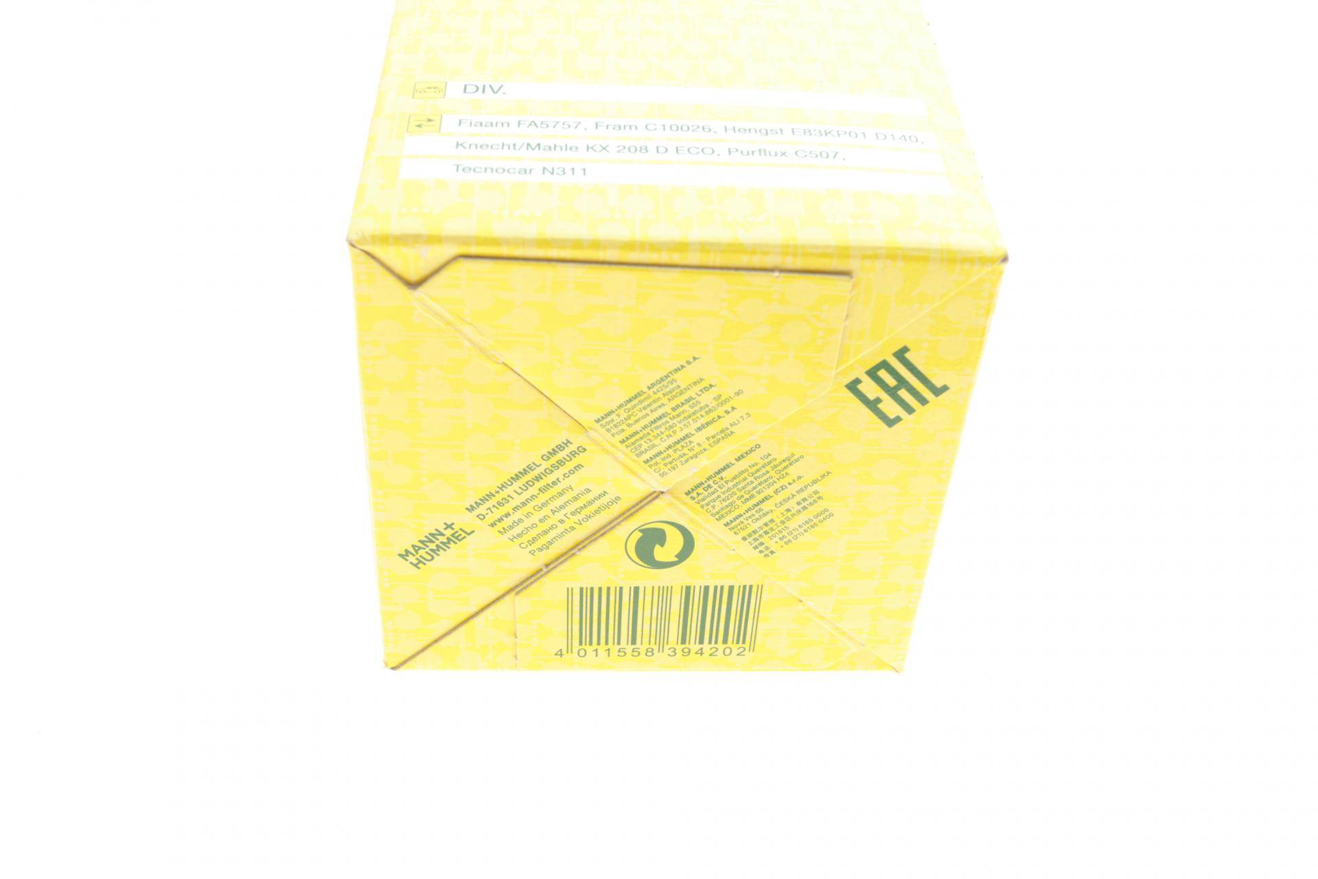 Фільтр паливний Citroen Jumper 2.2HDi/3.0HDi/Fiat Ducato 2.2JTD/2.3JTD/3.0JTD 06-/Doblo 1.3JTD 05-