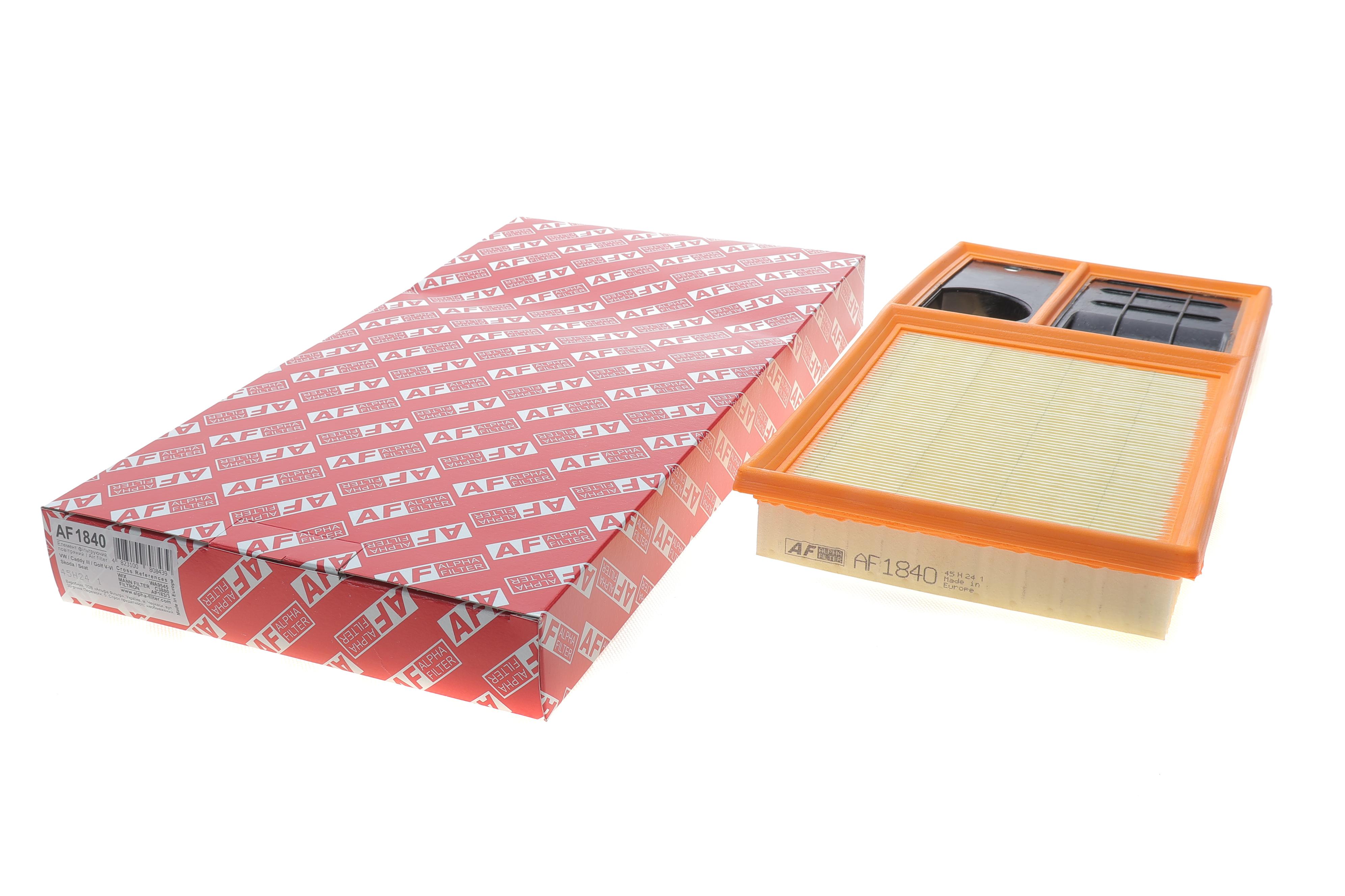 Фільтр повітряний Skoda Fabia/Octavia/Roomster/VW Caddy/Golf/Polo 1.4-1.6 16V 06-14/Jetta 1.6 12-