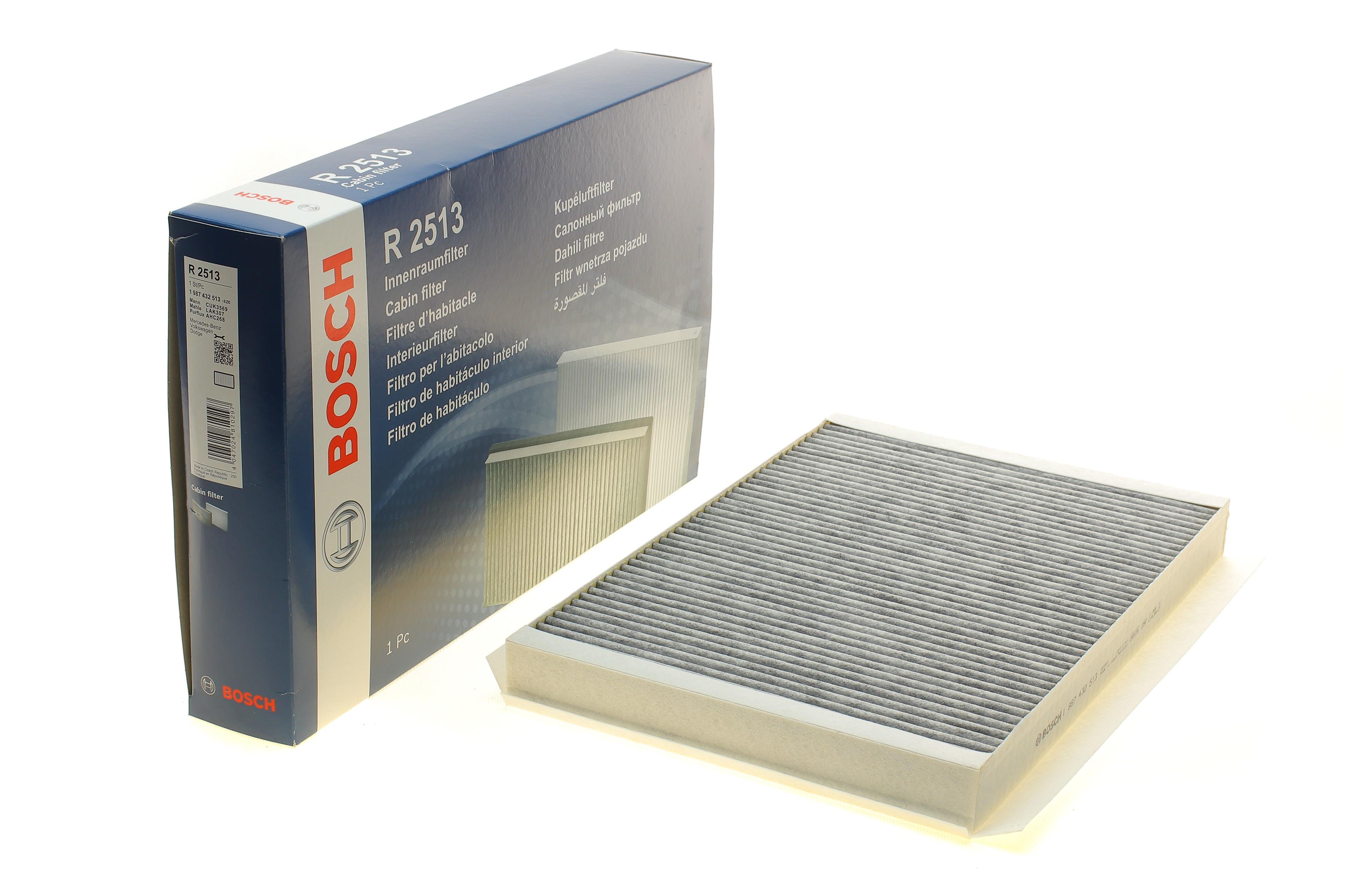 Фільтр салону MB Sprinter/VW Crafter 06- (вугільний)