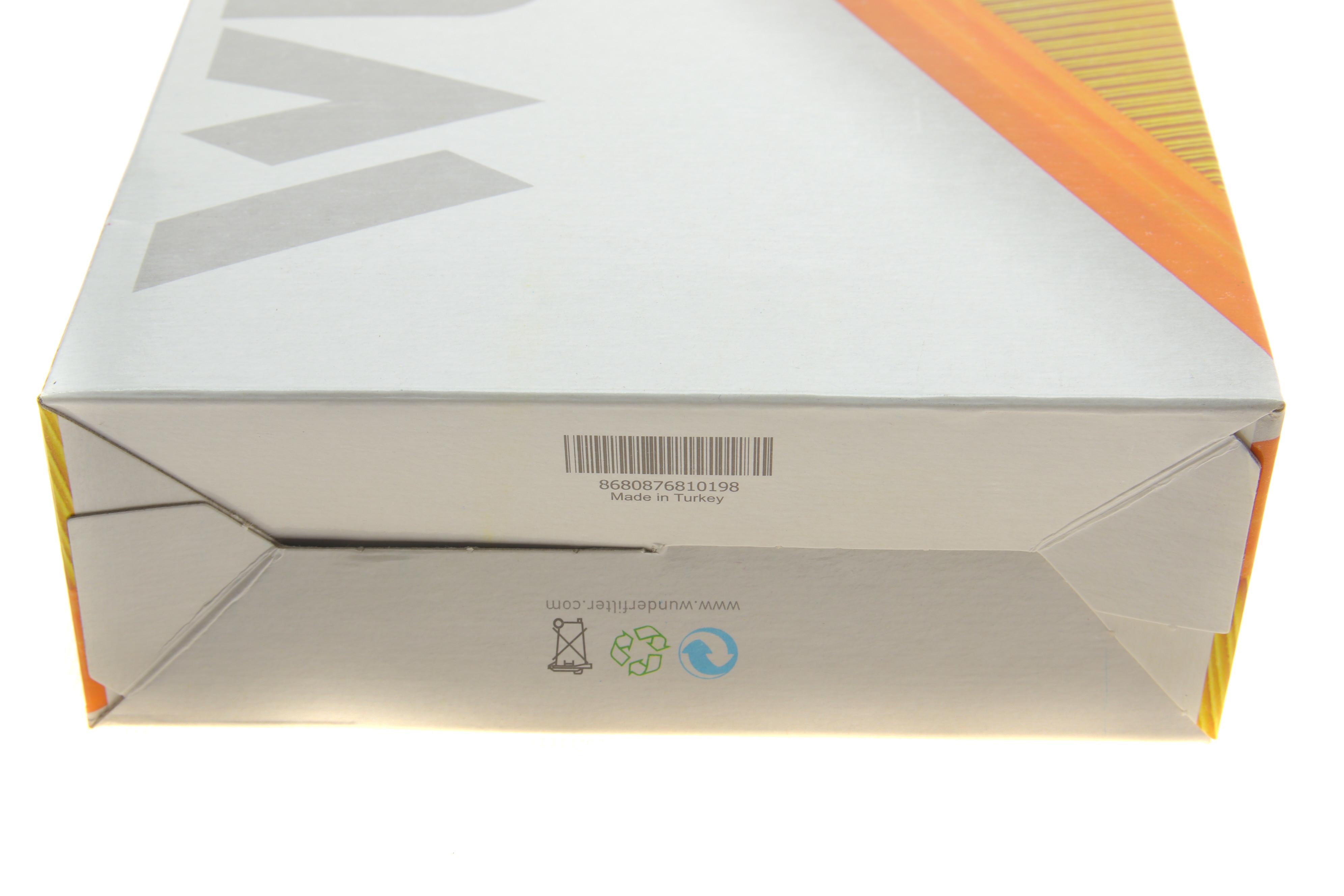 Фільтр повітряний VW Caddy 1.9TDI/SDI -03