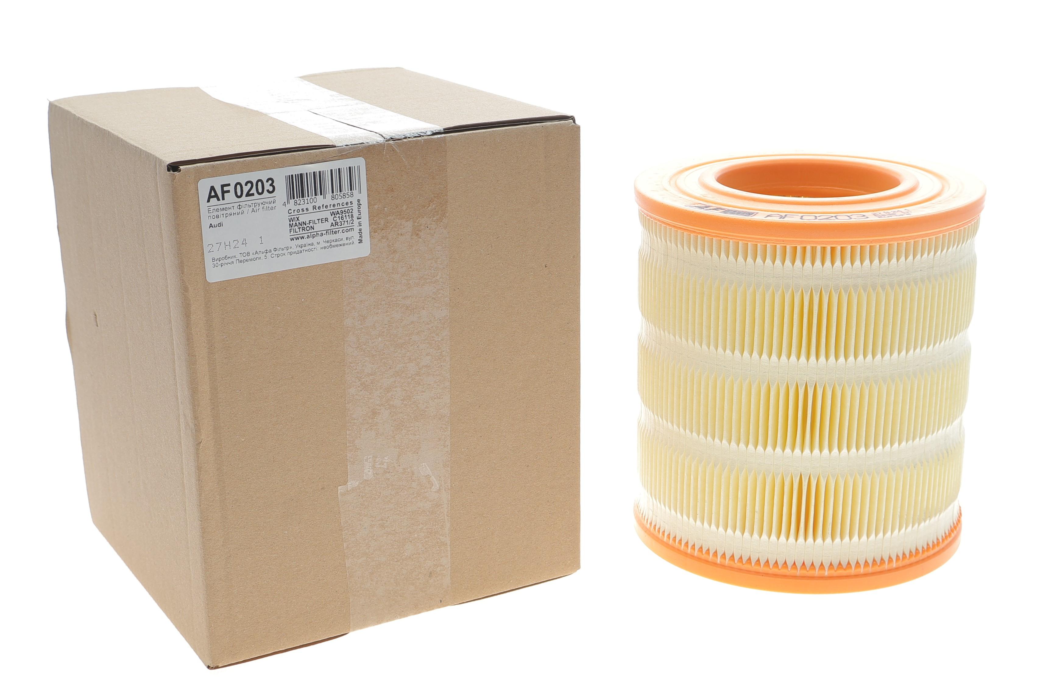 Фільтр повітряний Audi A6 2.0TDI/TFSI 04-11