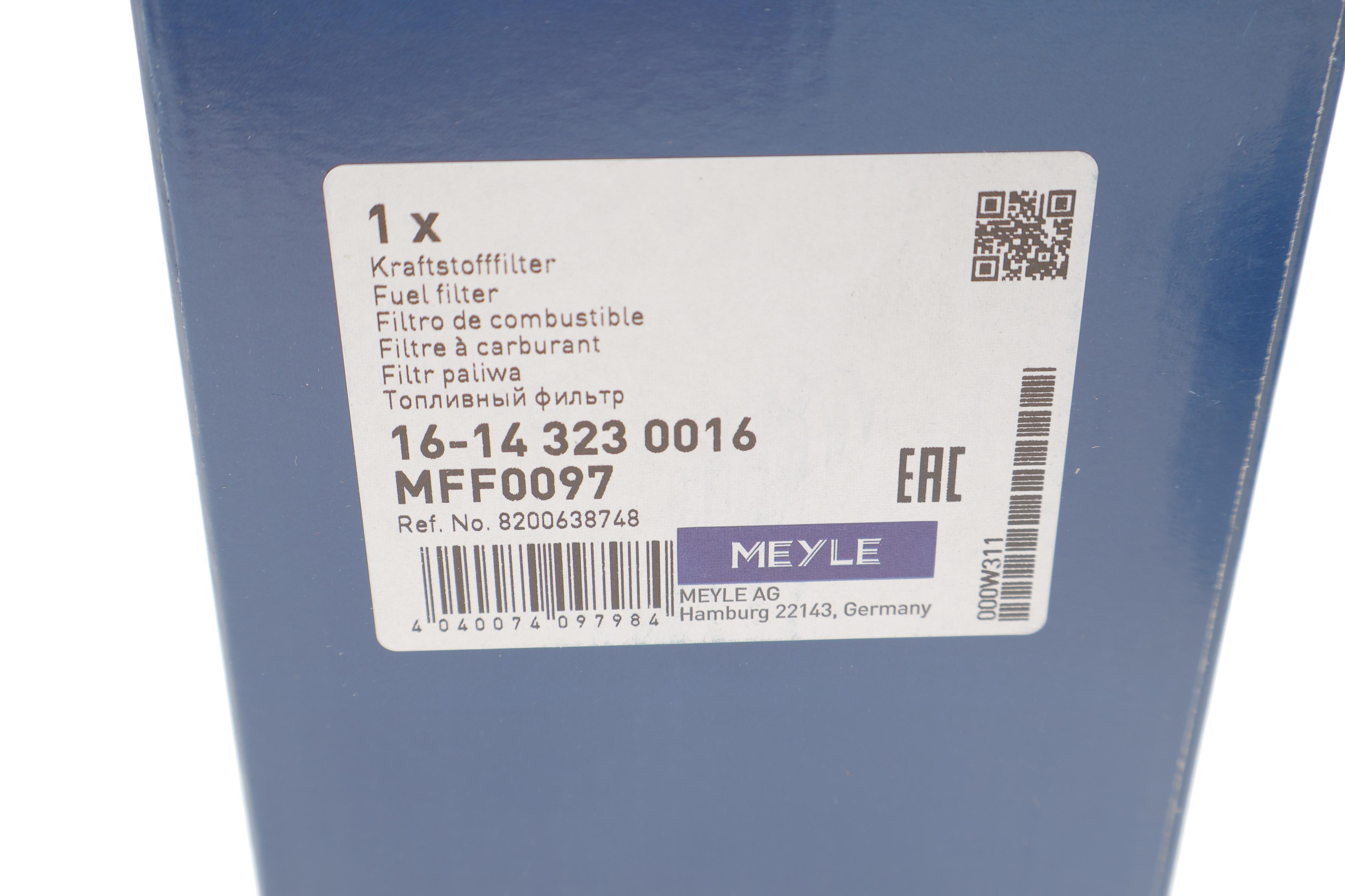 Фільтр паливний Renault Kangoo 1.5dCi 08-