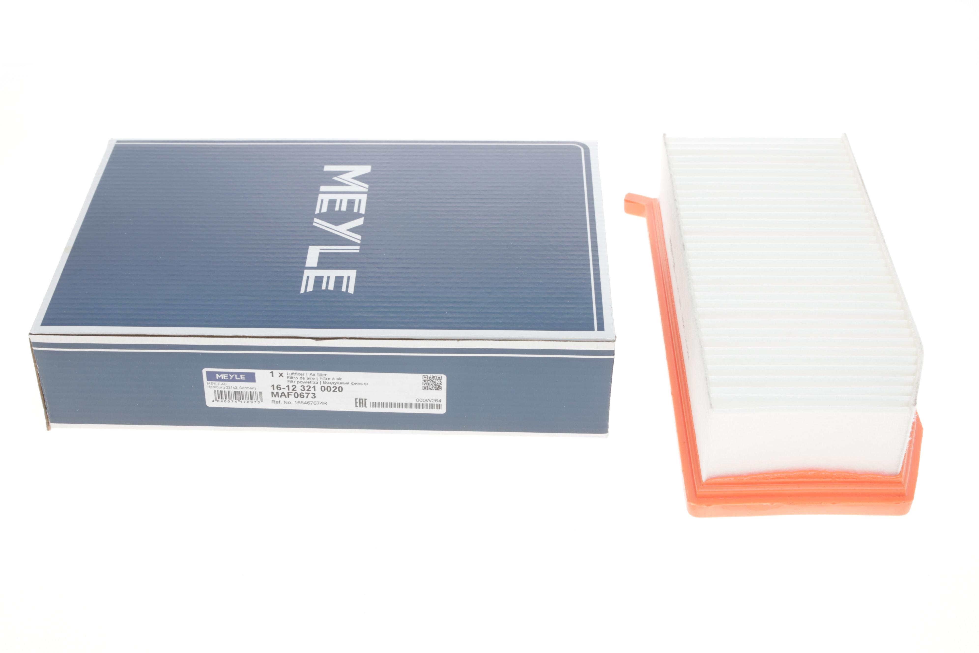 Фільтр повітряний Renault Captur I/Clio IV/Dacia Dokker/Duster/Logan/Sandero 12-