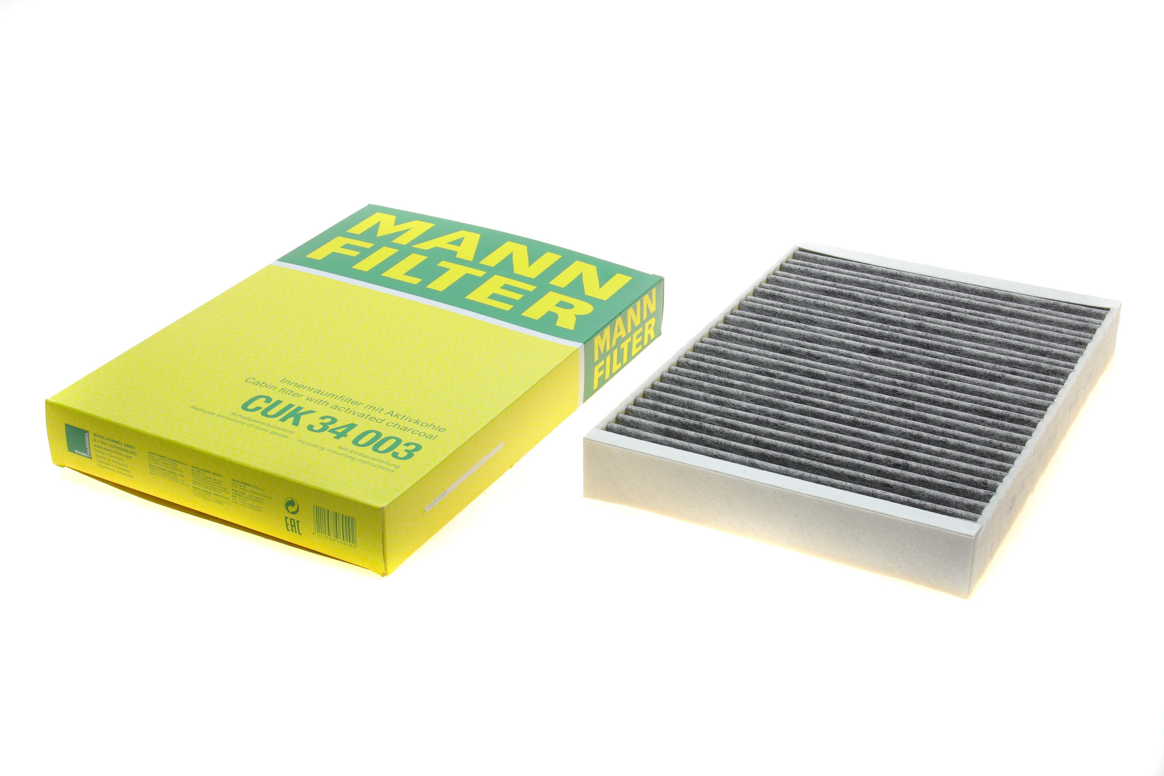 Фільтр салону Volvo S90 II/V60 II/V 90 II/XC 60 II/XC 90 II 14-(вугільний)