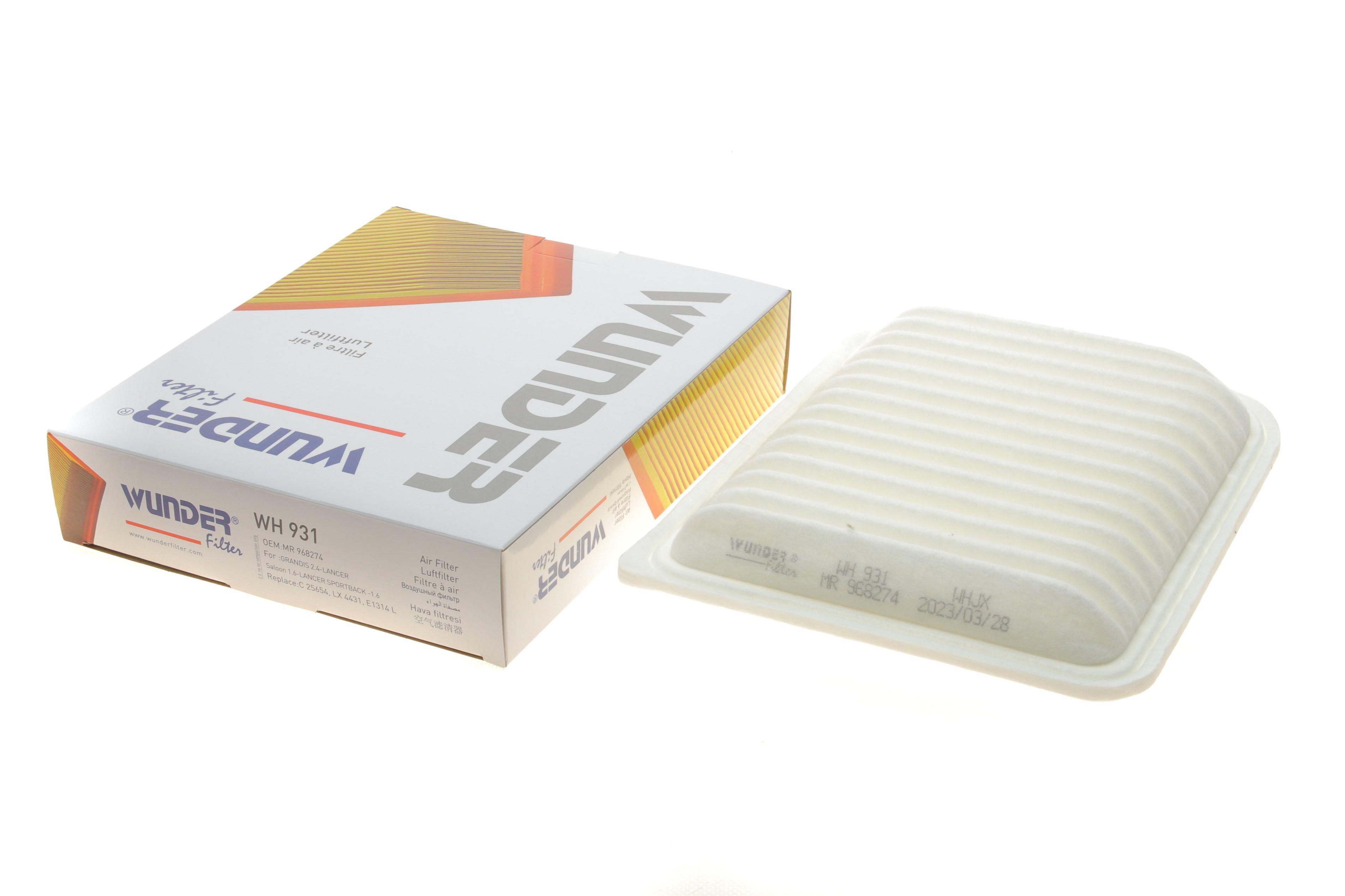 Фільтр повітряний Mitsubishi Lancer/Outlander 1.6/2.0i 10-/Peugeot 4008 1.6 12-/Citroen C4 1.6 12-