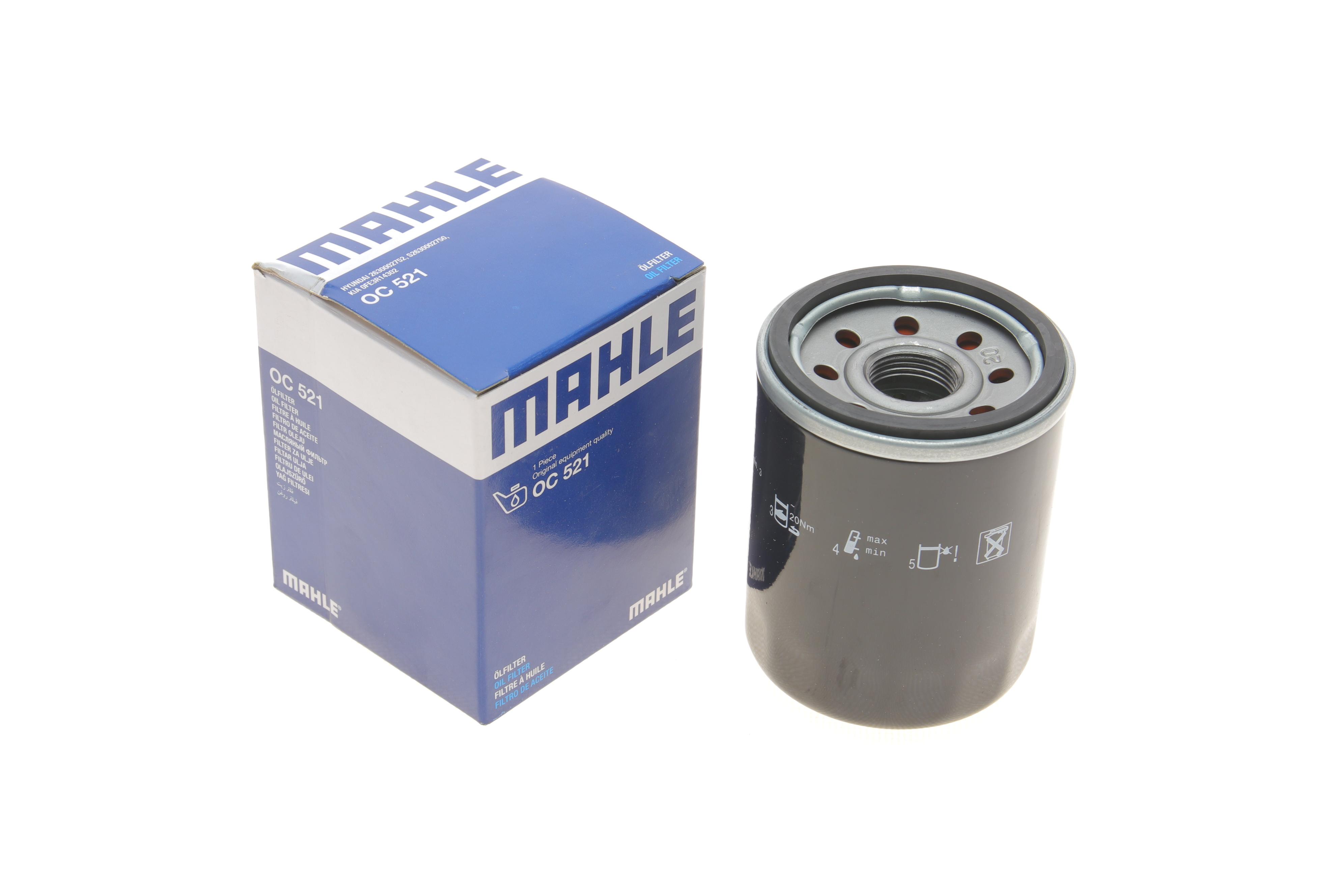 Фільтр масляний Hyundai Accent/Gets 1.1-1.6 02- (h=86.2mm)