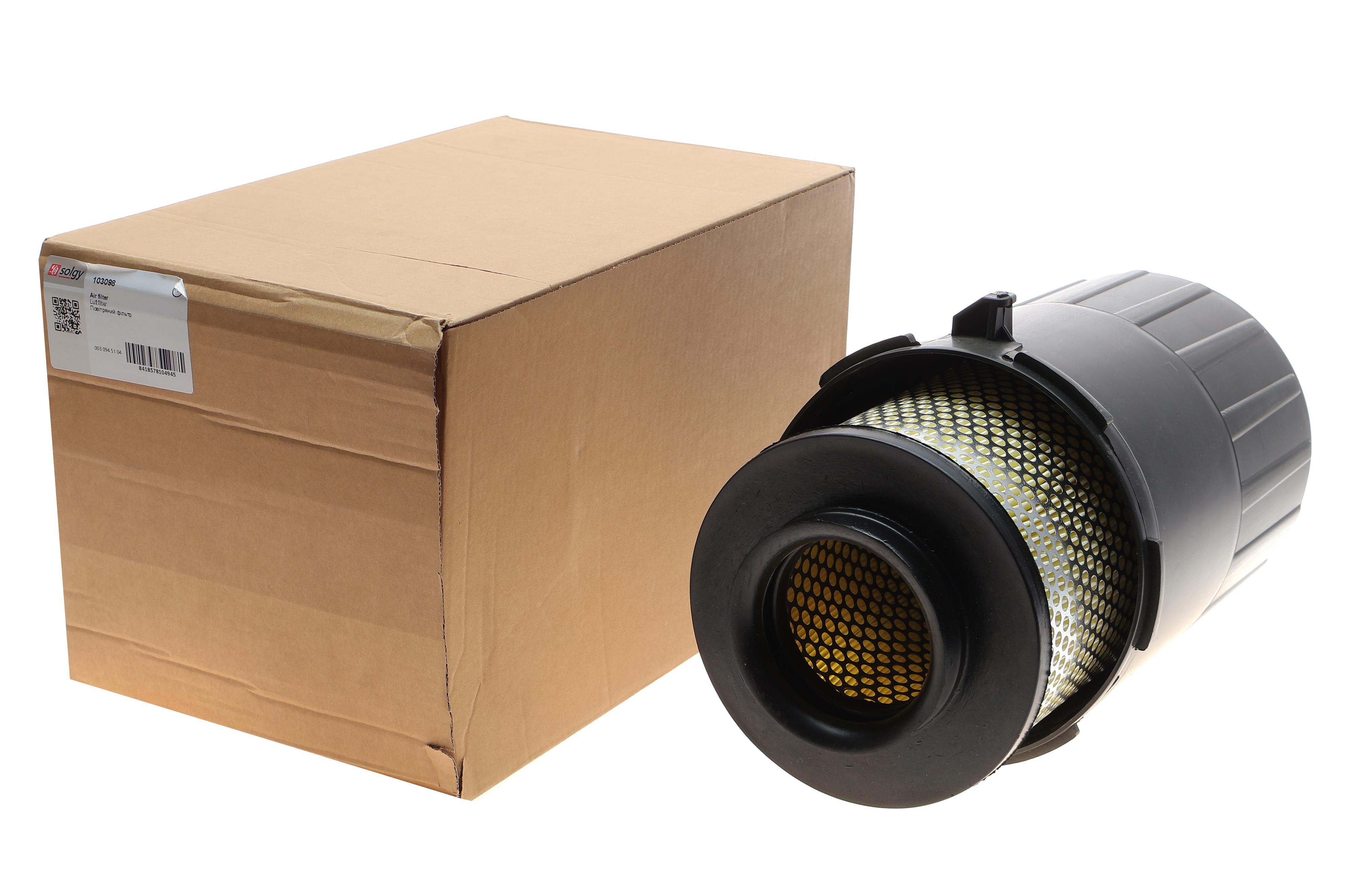 Фільтр повітряний MB 207-410D (з корпусом)