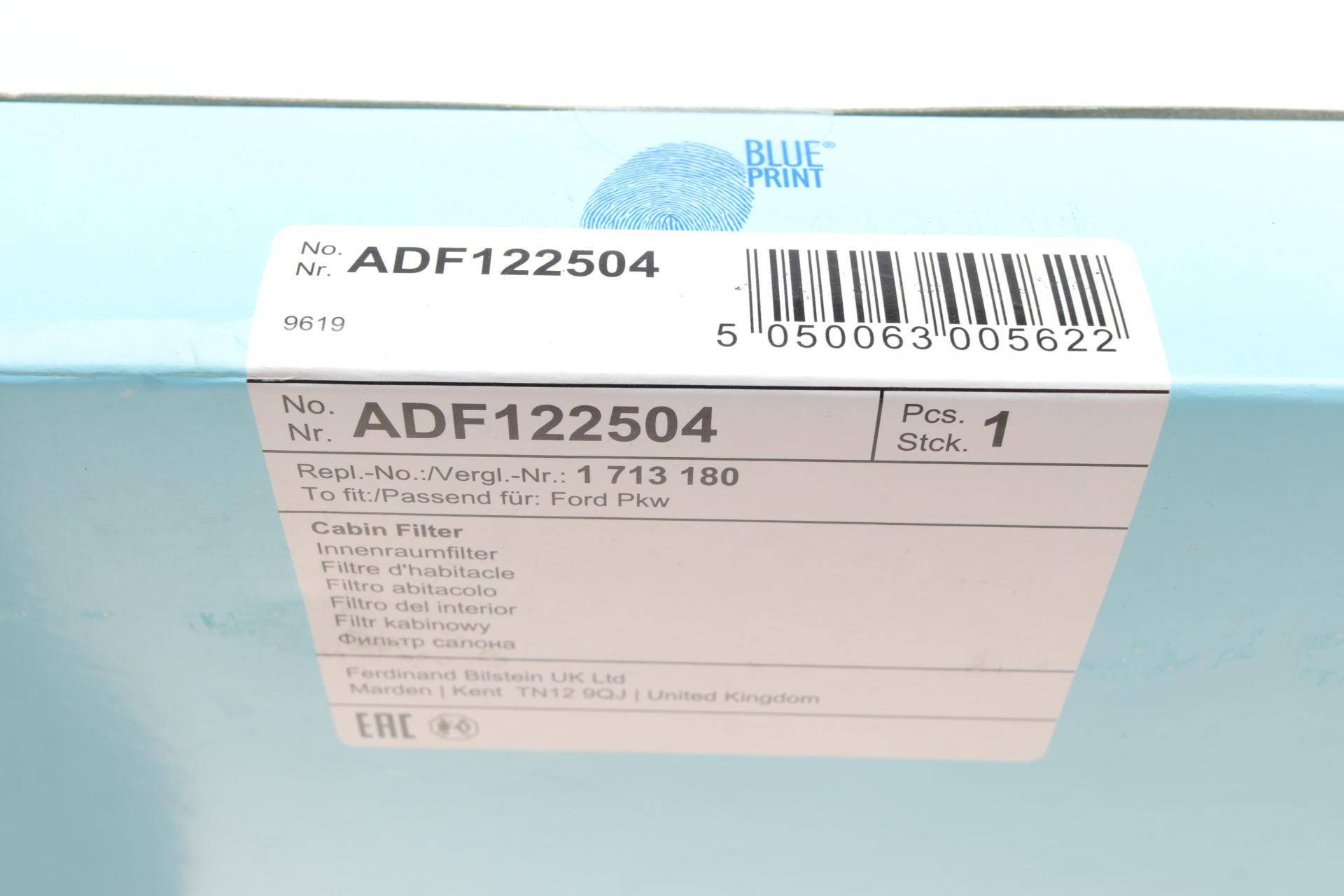 Фільтр салону Ford Focus/Mondeo 03-(вугільний)